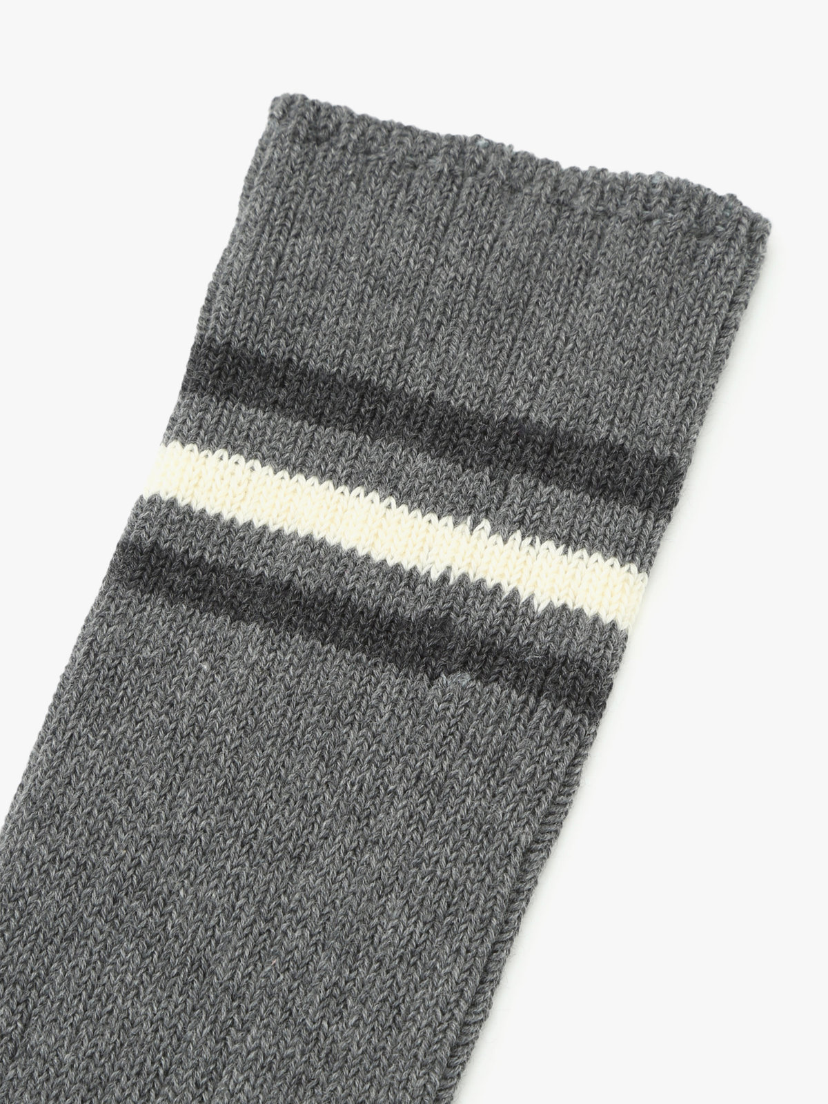 HOMME メンズ メンズ ソックス グレー