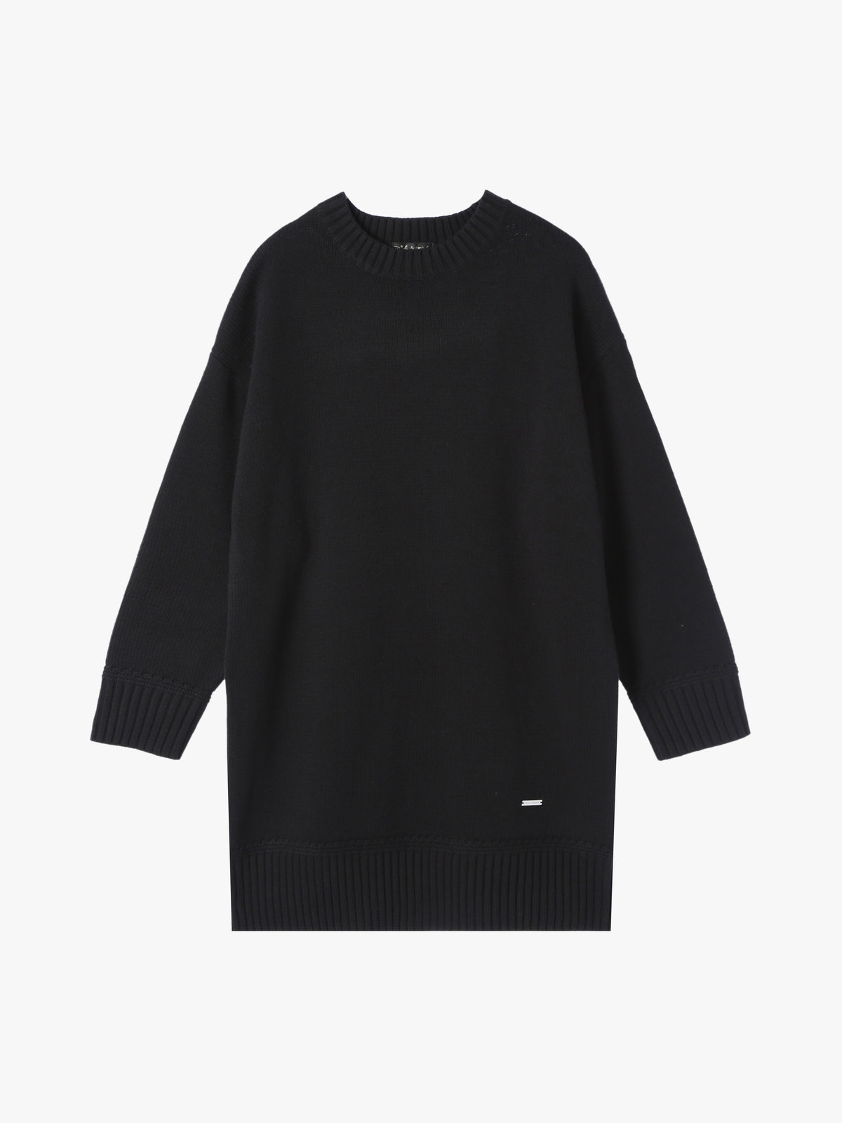 To b. by agnès b. 【Outlet】ソフトニットミニワンピース ブラック