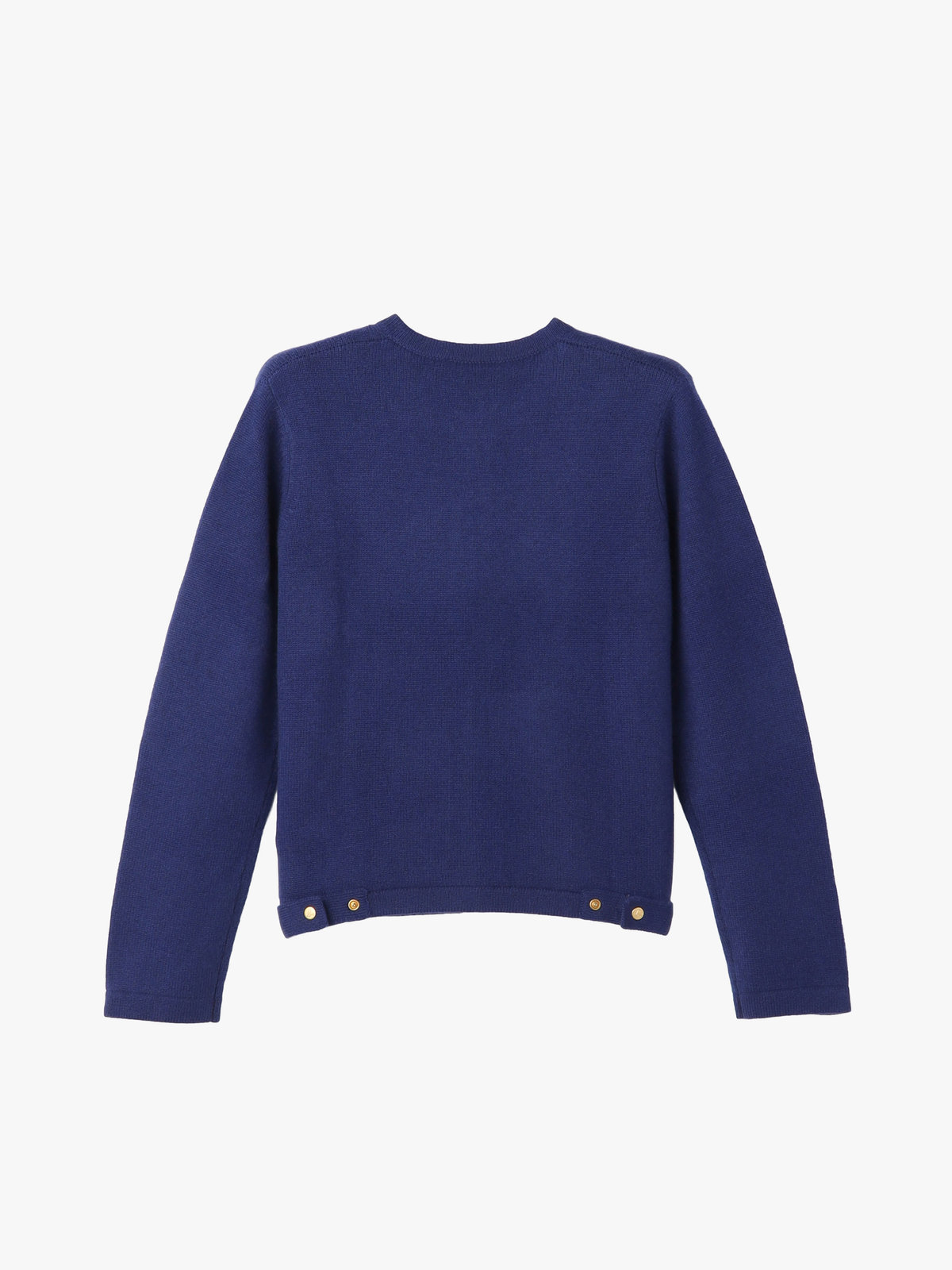 FEMME ウィメンズ カシミヤ ジップアップ カーディガン ブルー系その他