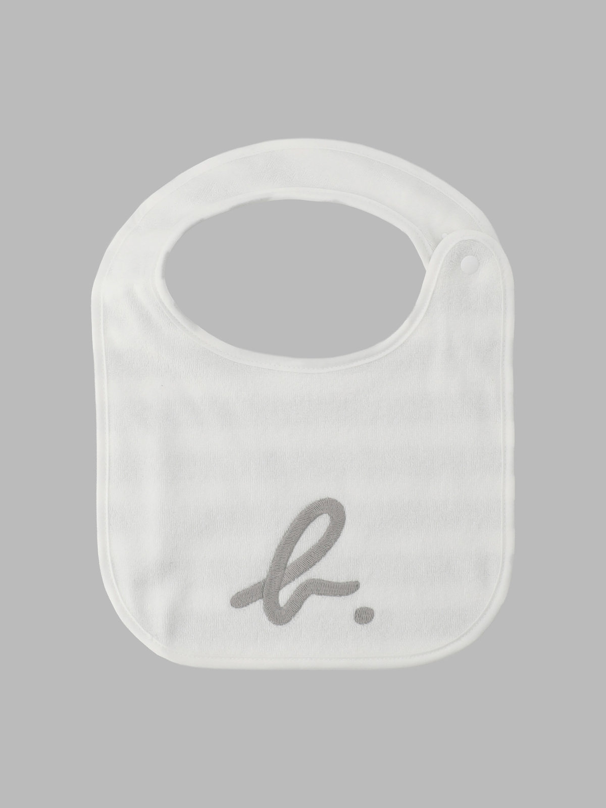 ENFANT ベビー ベビー "b."ロゴ スタイ グレー