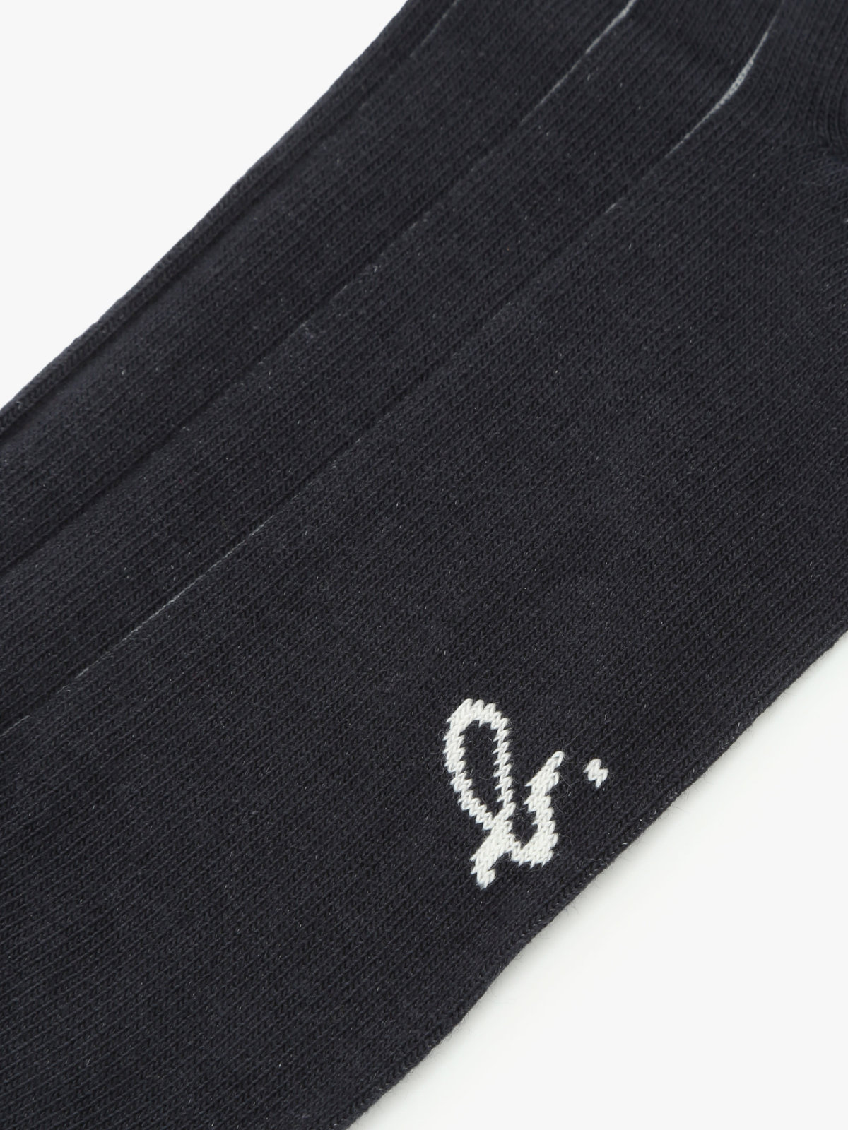 HOMME メンズ メンズ リブソックス ”Rolland” ネイビー