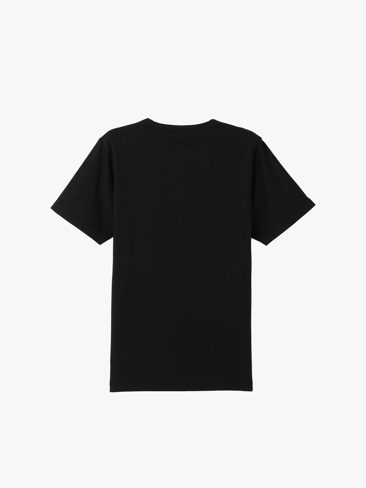 HOMME メンズ メンズ コットン 半袖 Tシャツ "Coulos" ブラック