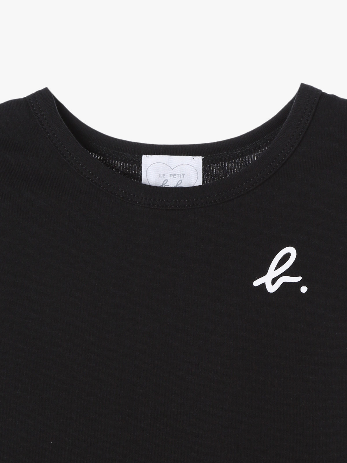 ENFANT ベビー ベビー ロゴ コットン 長袖 ボディスーツ 2枚組 ブラック