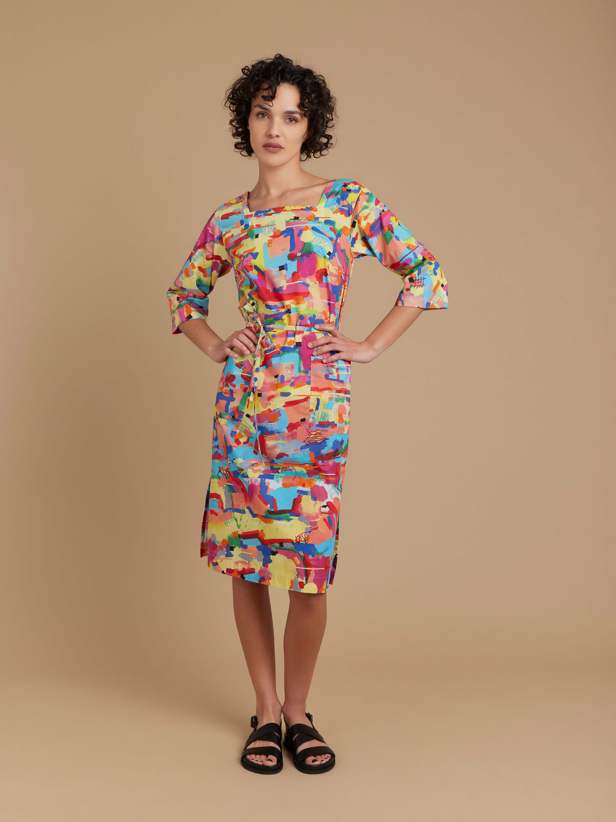 FEMME ウィメンズ 【Outlet】IDK1 ROBE ワンピース マルチ