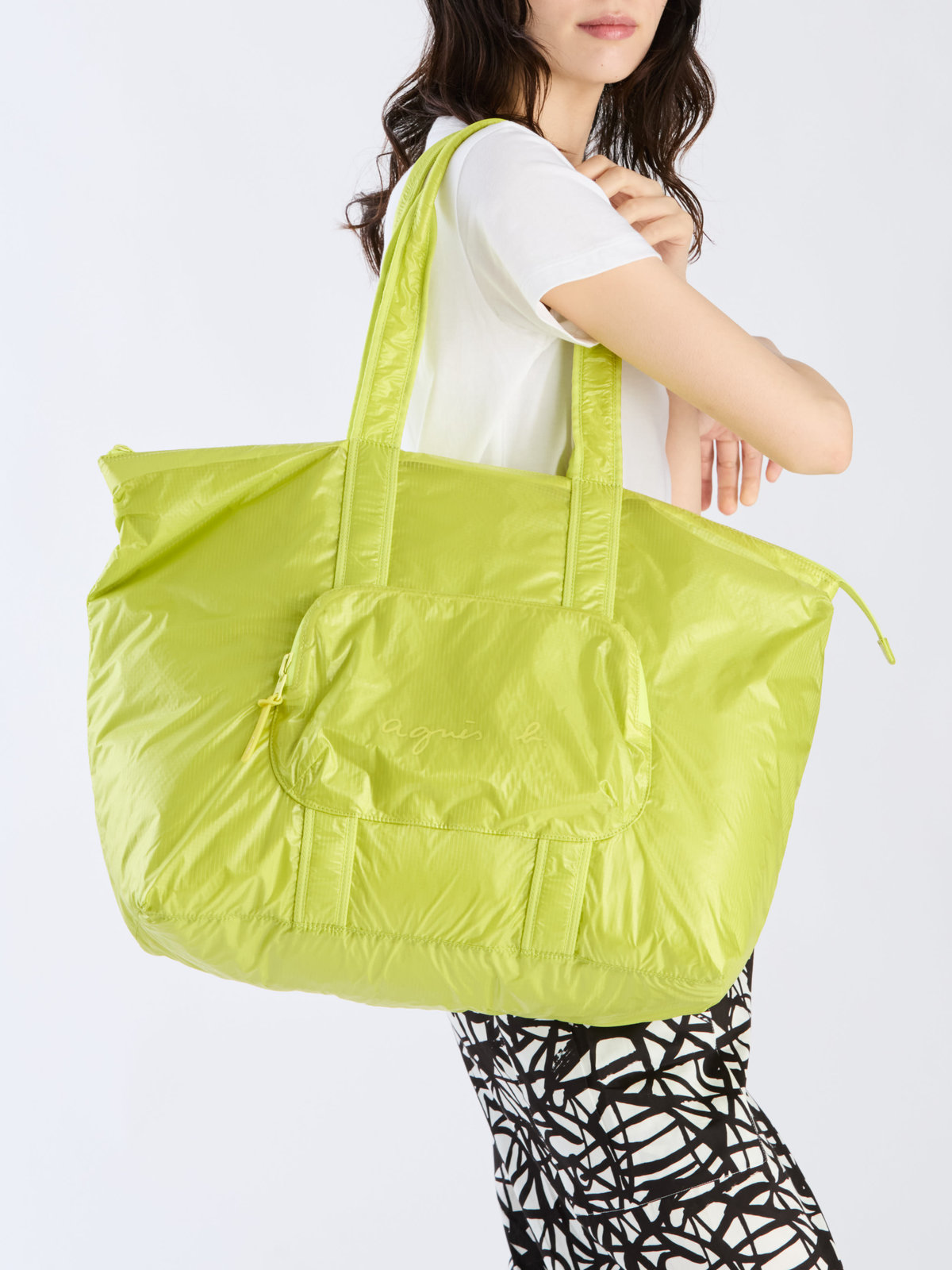 VOYAGE ウィメンズ バッグ＆ウォレット 【Outlet】トートバッグ YAT01-06 ブラック×イエロー