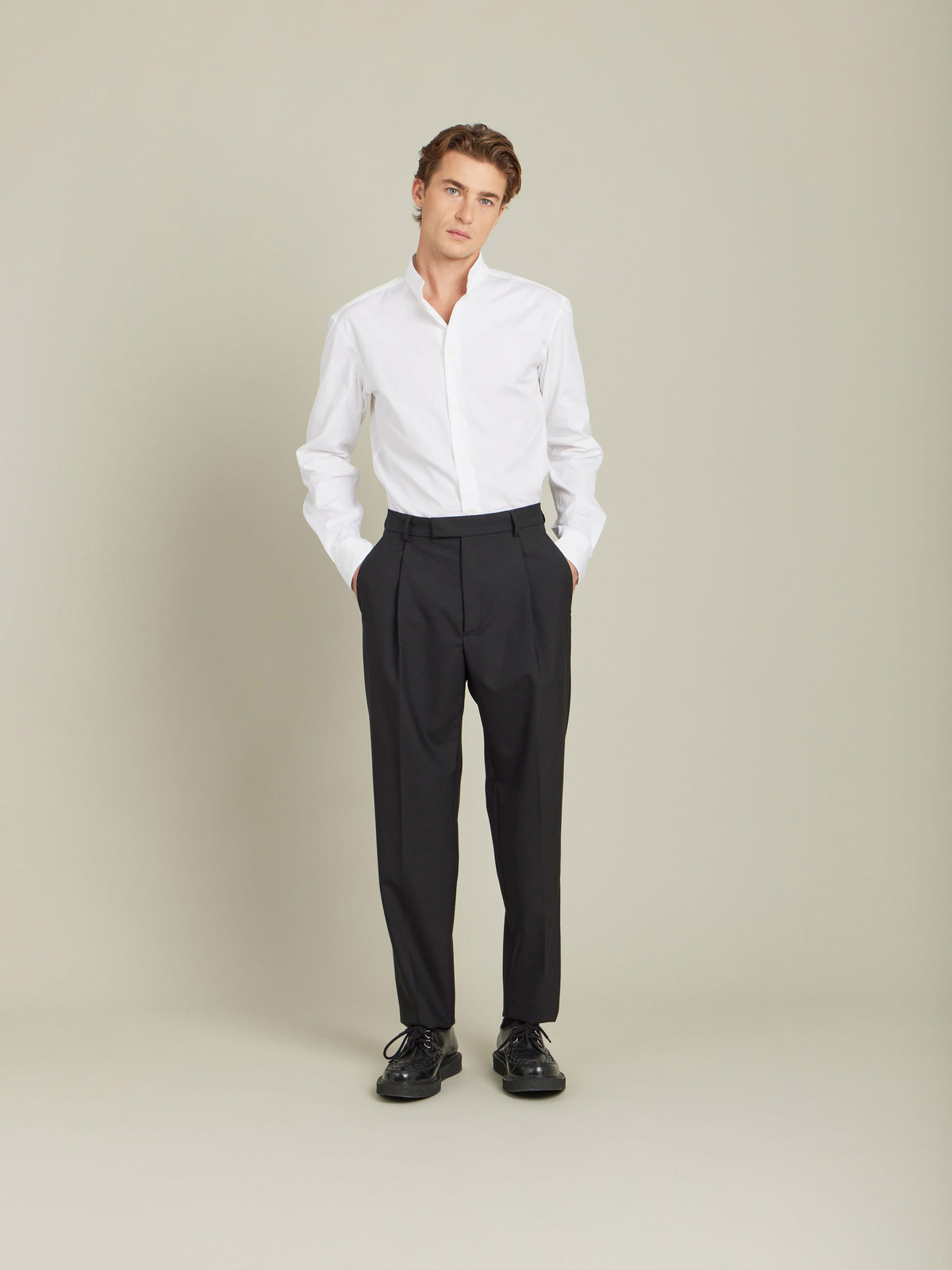 HOMME メンズ 【Outlet】US55 PANTALON パンツ ブラック