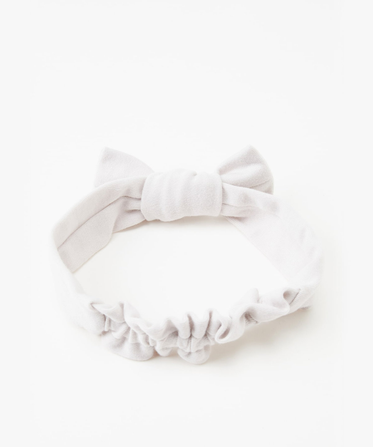 ENFANT ベビー ベビー "b." ロゴ コットン ヘアバンド Heart グレー