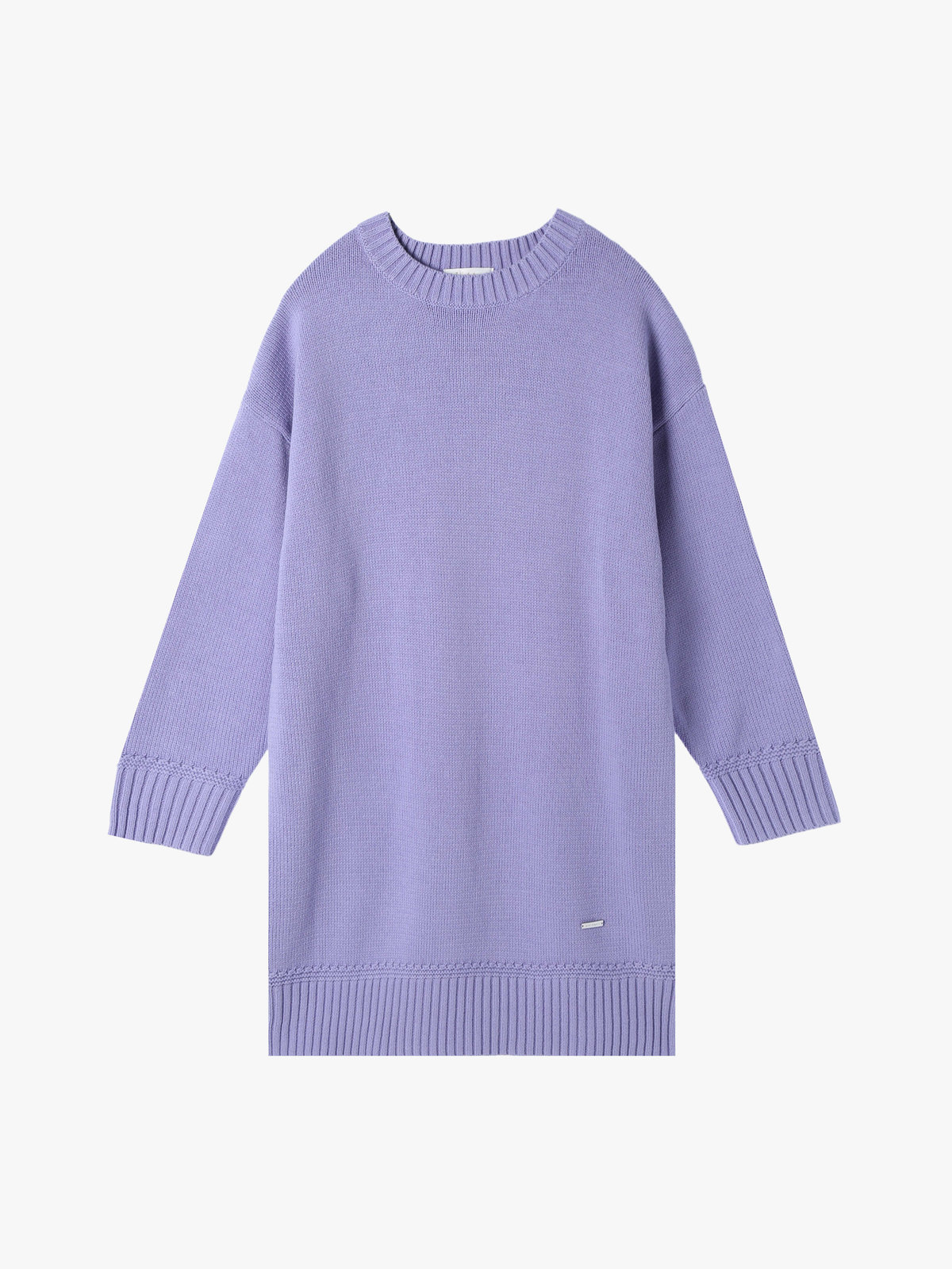 To b. by agnès b. 【Outlet】ソフトニットミニワンピース パープル