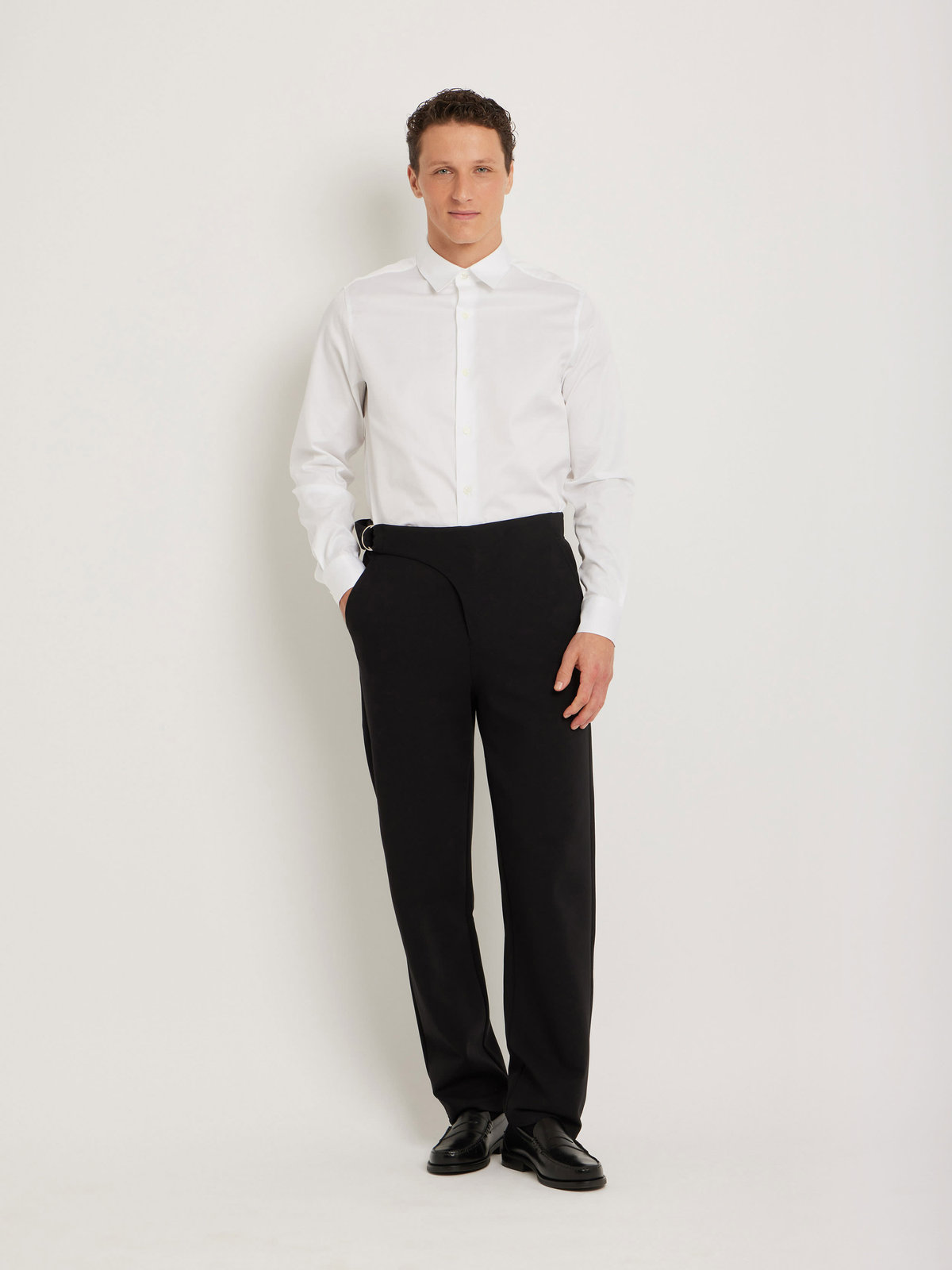 HOMME メンズ JHX3 PANTALON パンツ ブラック