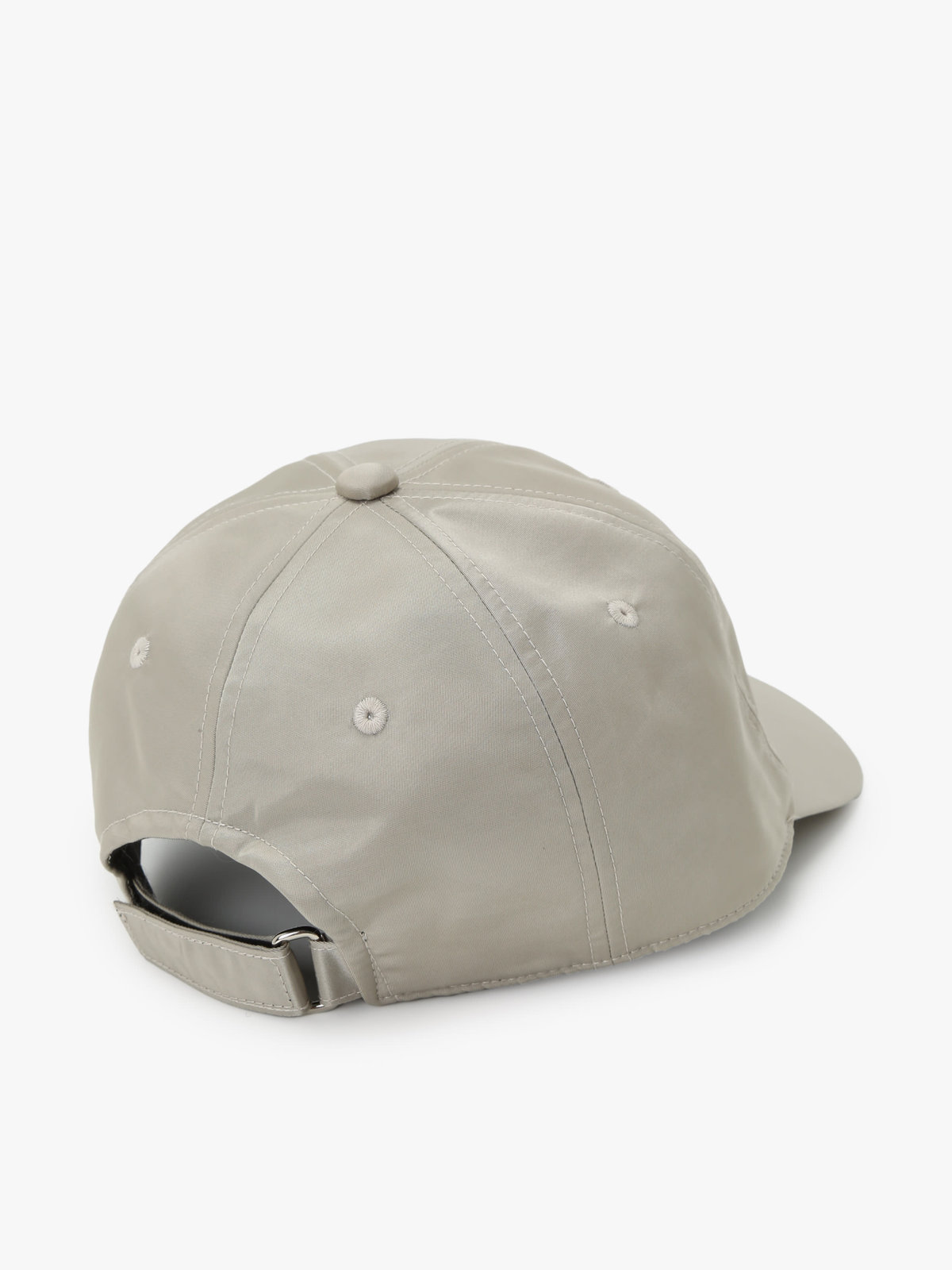 To b. by agnès b. 【Outlet】ロゴ刺繍 キャップ ホワイト