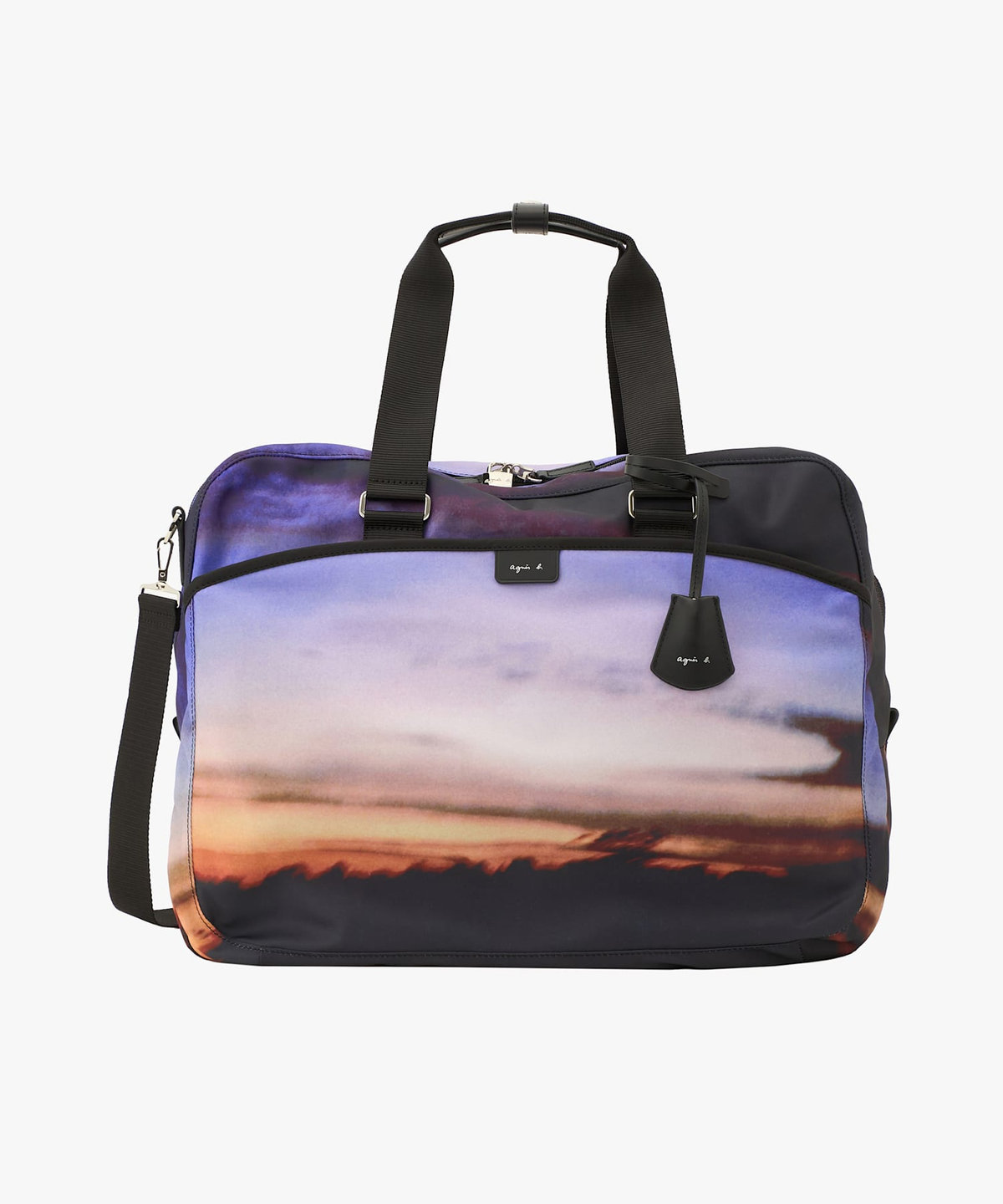 VOYAGE ウィメンズ バッグ＆ウォレット フォトプリント ナイロン 2way ラージ ボストンバッグ "My bag" RAT01R-01 パープル系その他