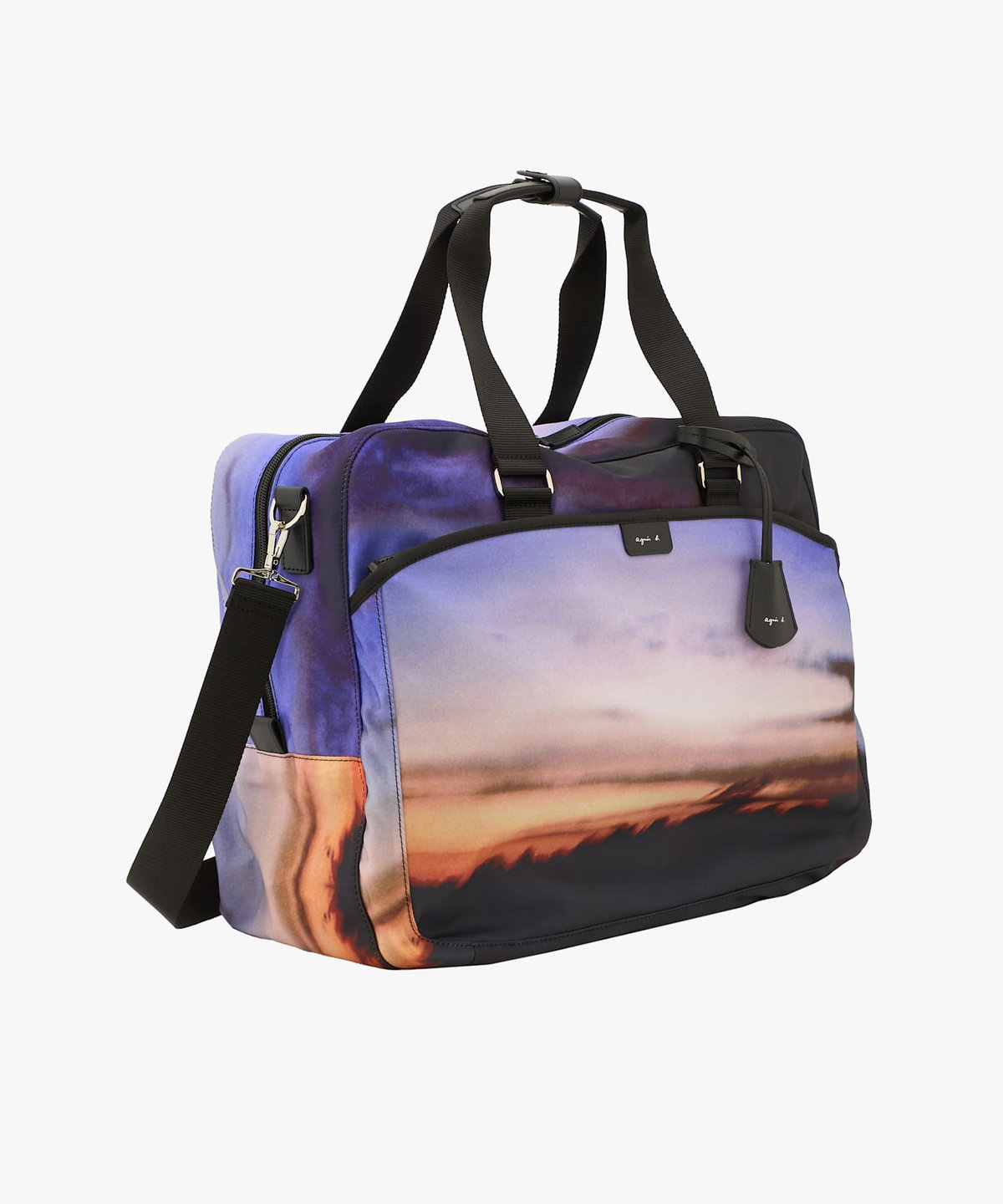 VOYAGE ウィメンズ バッグ＆ウォレット フォトプリント ナイロン 2way ラージ ボストンバッグ "My bag" RAT01R-01 パープル系その他