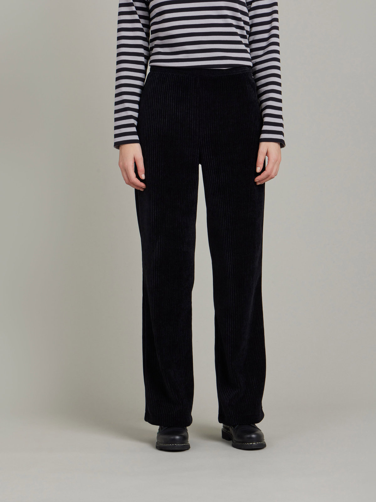 FEMME ウィメンズ 【Outlet】コーデュロイ フレアパンツ "Sailor" ブラック