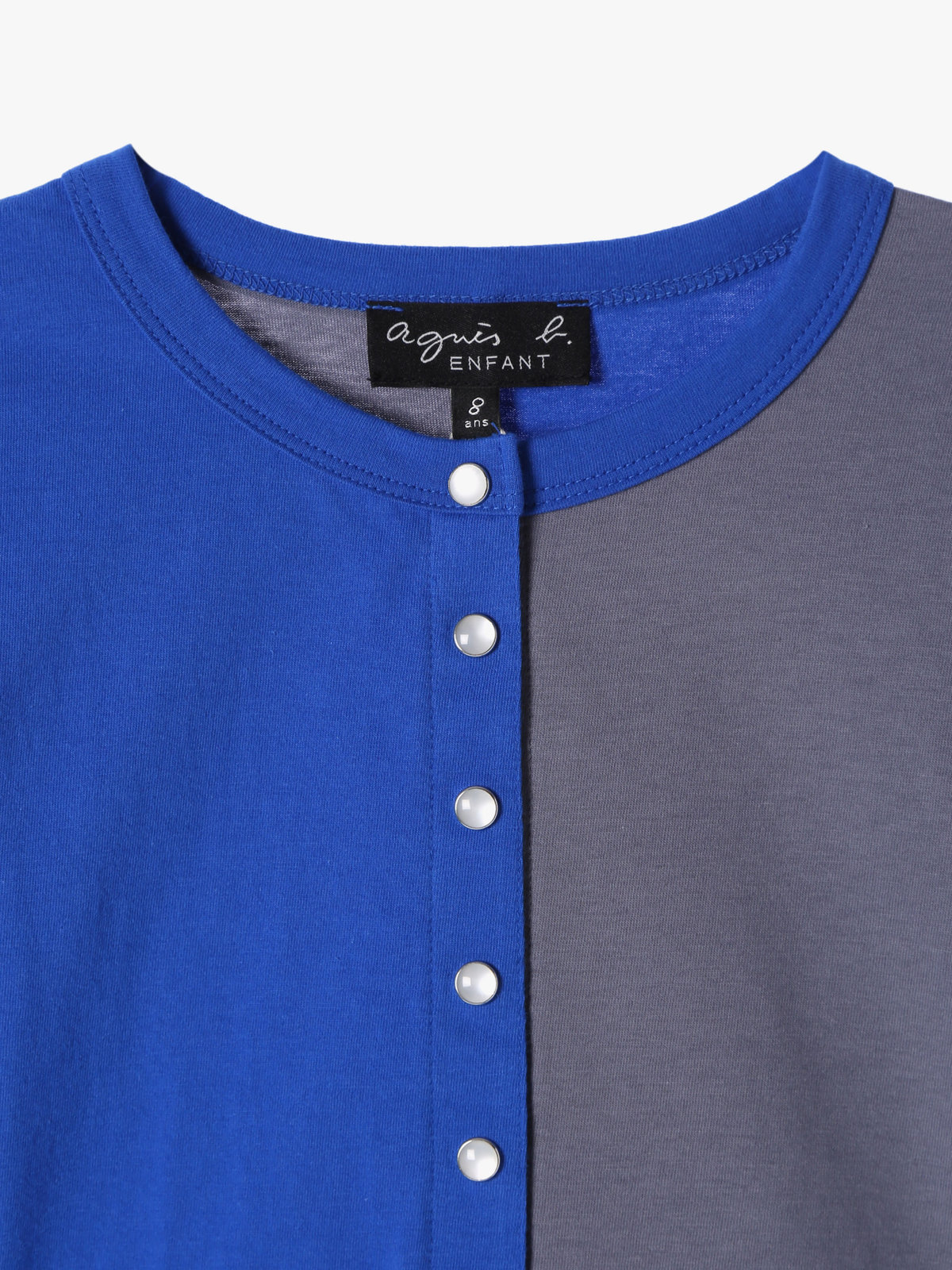 ENFANT ユニセックス JF59 E CARDIGAN キッズ カーディガン ブルー