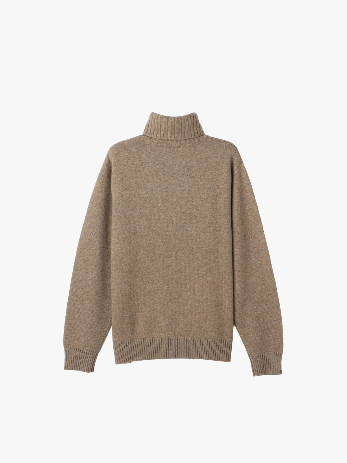 FEMME ウィメンズ カシミヤ タートルネック 長袖 ニット プルオーバー "Senga" グレー系その他