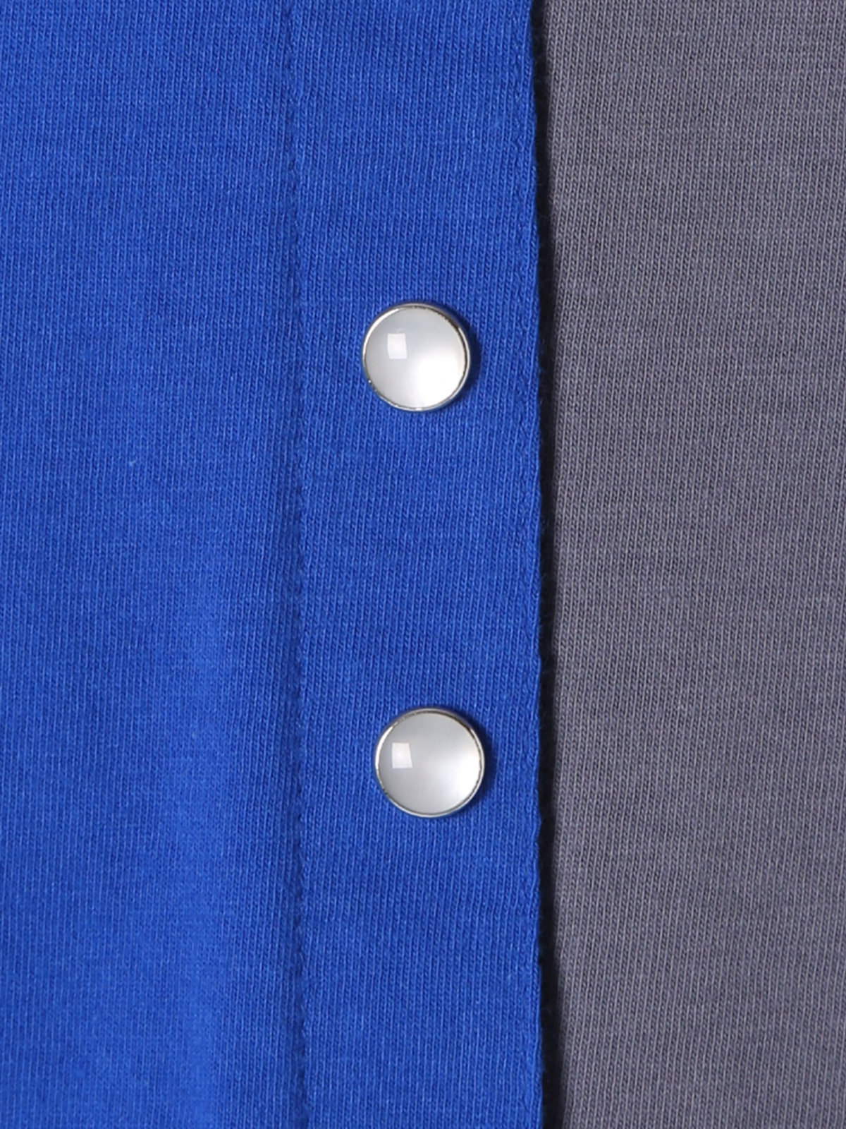 ENFANT ユニセックス JF59 E CARDIGAN キッズ カーディガン ブルー