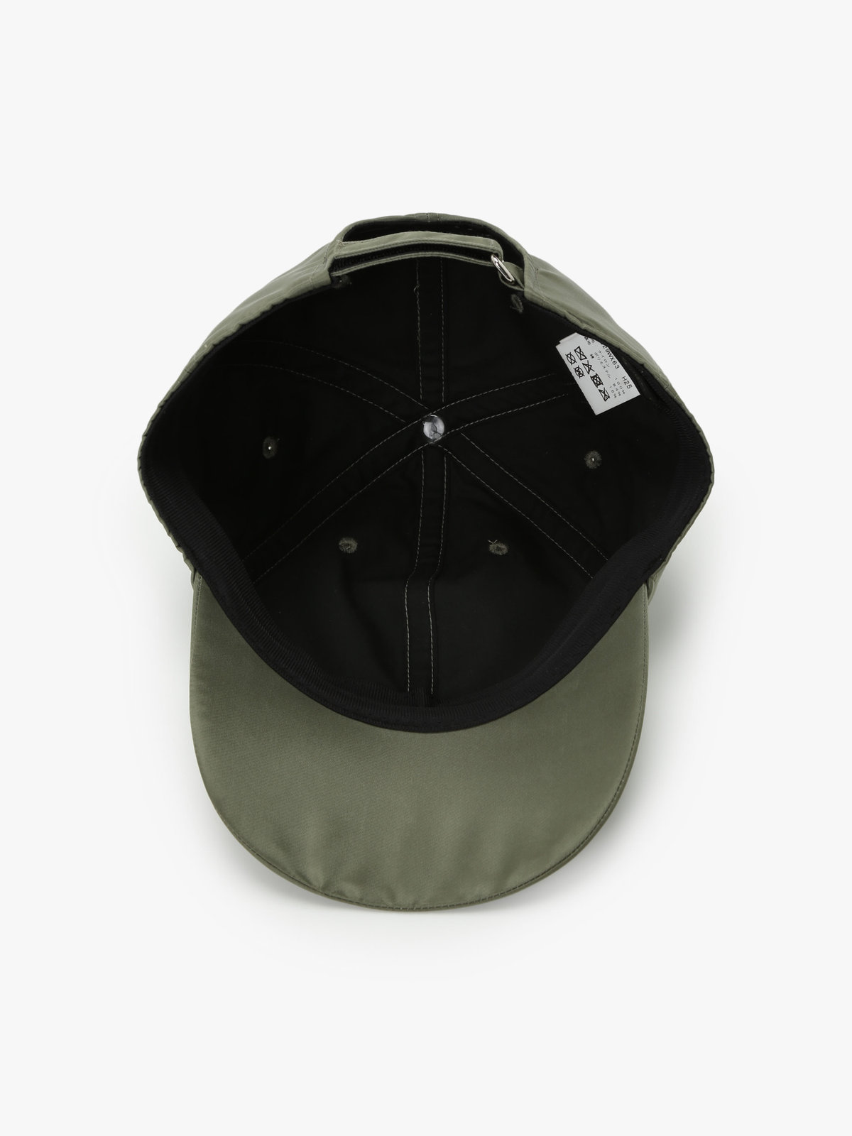 To b. by agnès b. 【Outlet】ロゴ刺繍 キャップ カーキ