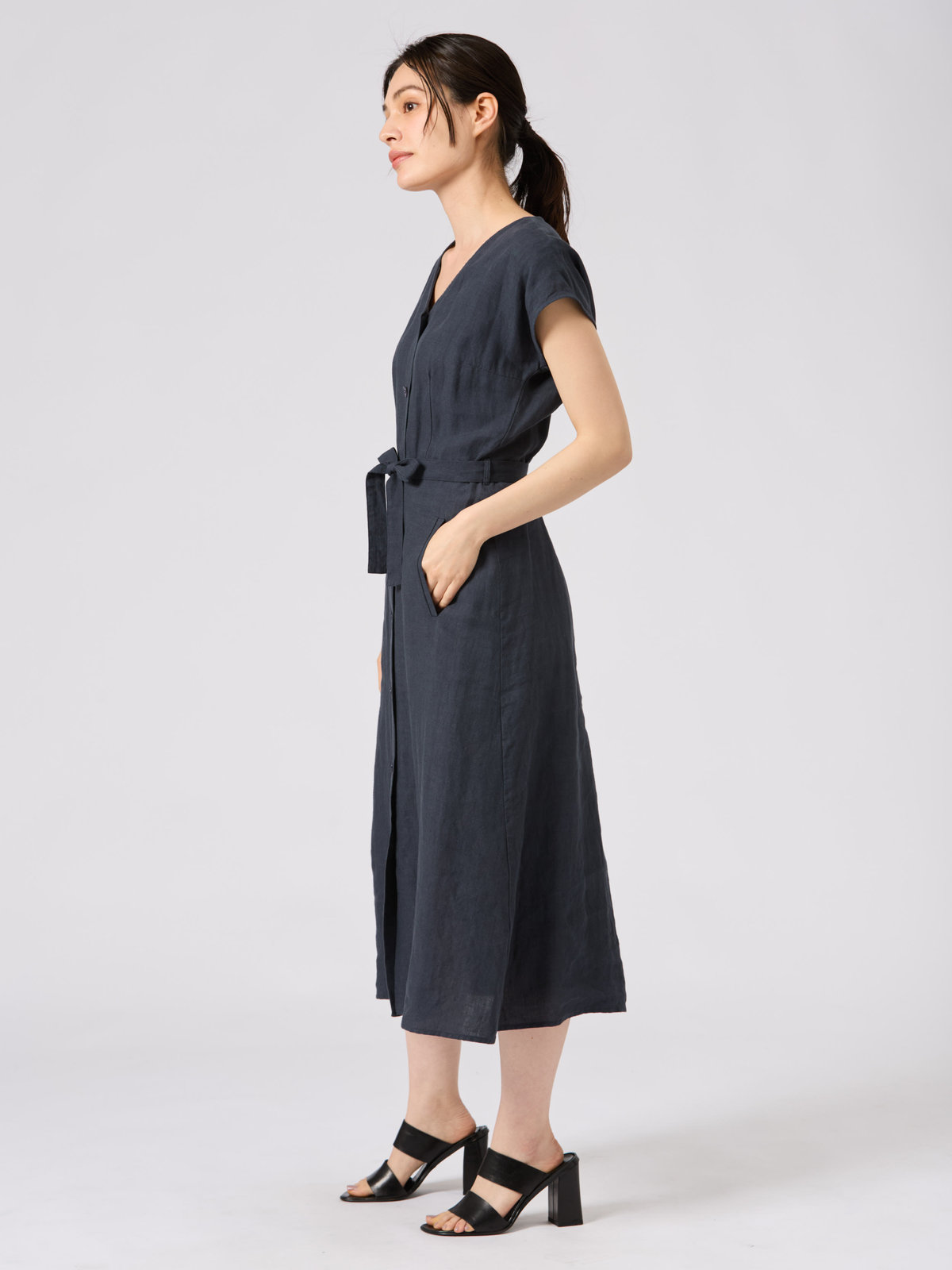 FEMME ウィメンズ 【Outlet】UAF9 ROBE ワンピース グレー