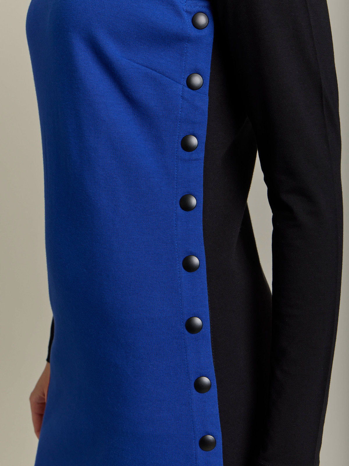 FEMME ウィメンズ 【Outlet】J617 ROBE ワンピースプレッション OPPO ネイビー