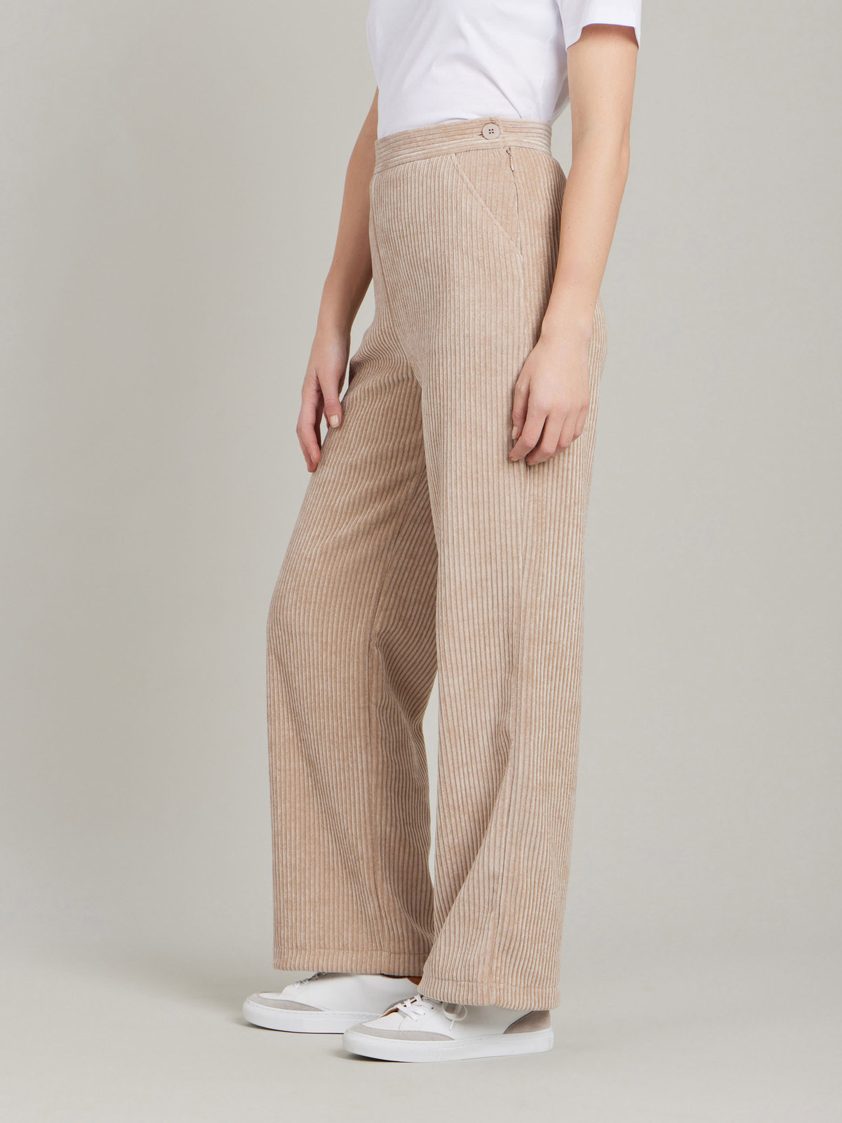 FEMME ウィメンズ 【Outlet】コーデュロイ フレアパンツ "Sailor" ブラウン系その他