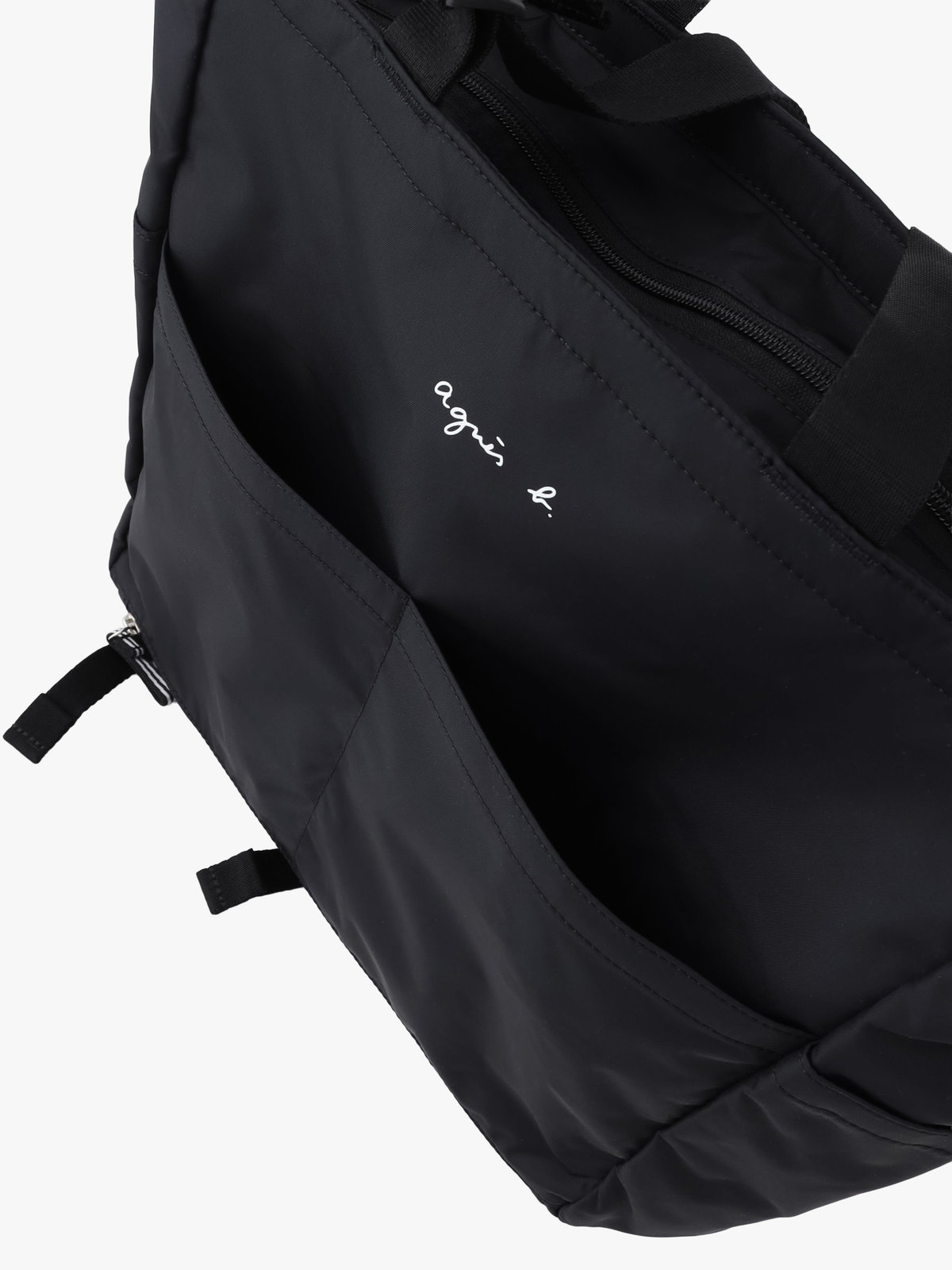 ENFANT ユニセックス ロゴ ペアレンツバッグ マザーズバッグ ブラック