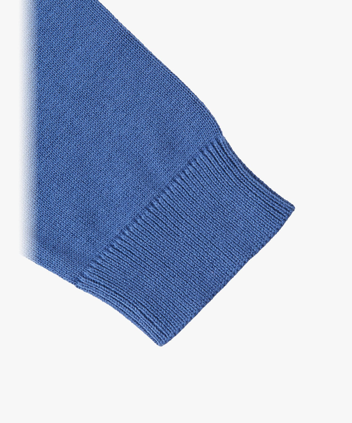 ENFANT ベビー ベビー ロゴ刺繍 コットン 長袖 ニットプルオーバー ブルー系その他
