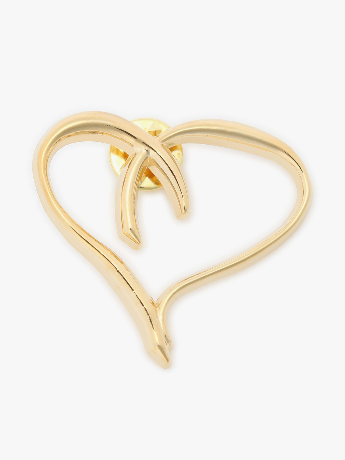 FEMME ウィメンズ ピンバッジ ”New Heart” ゴールド