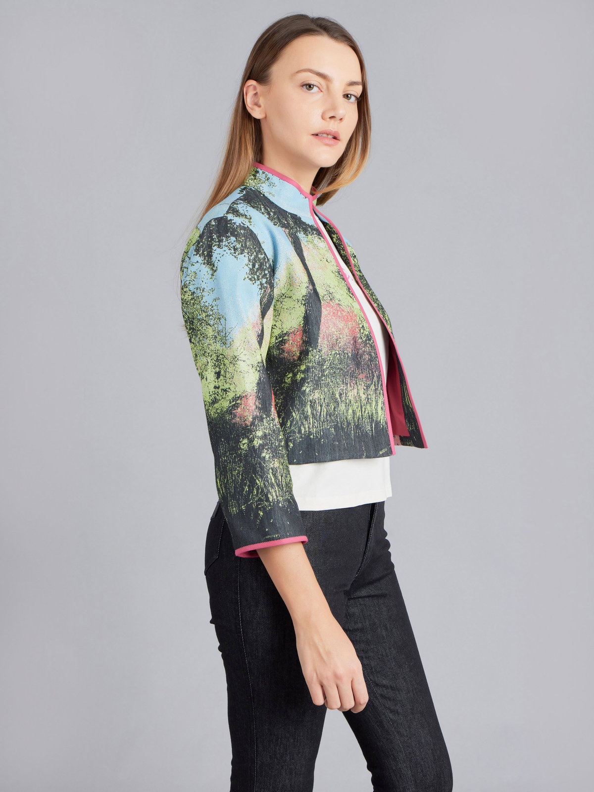 FEMME ウィメンズ TU99 VESTE ジャケット グリーン系その他