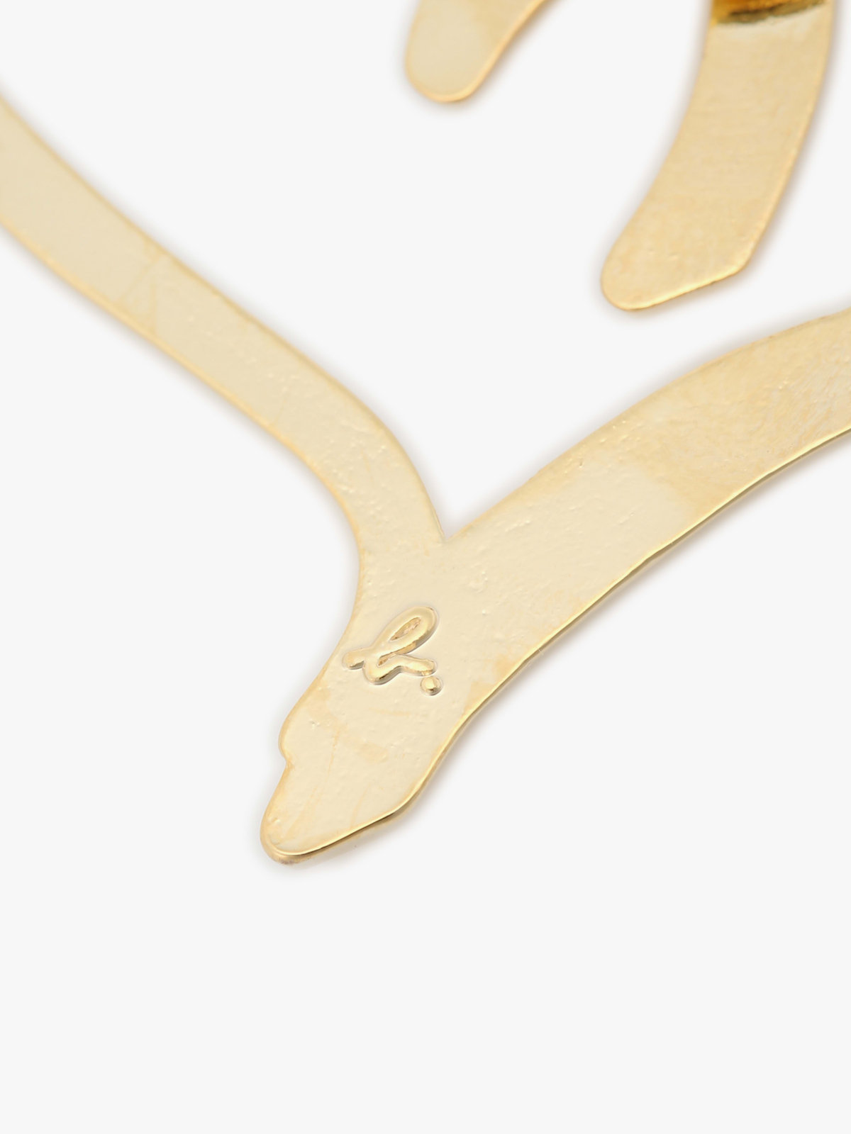 FEMME ウィメンズ ピンバッジ ”New Heart” ゴールド