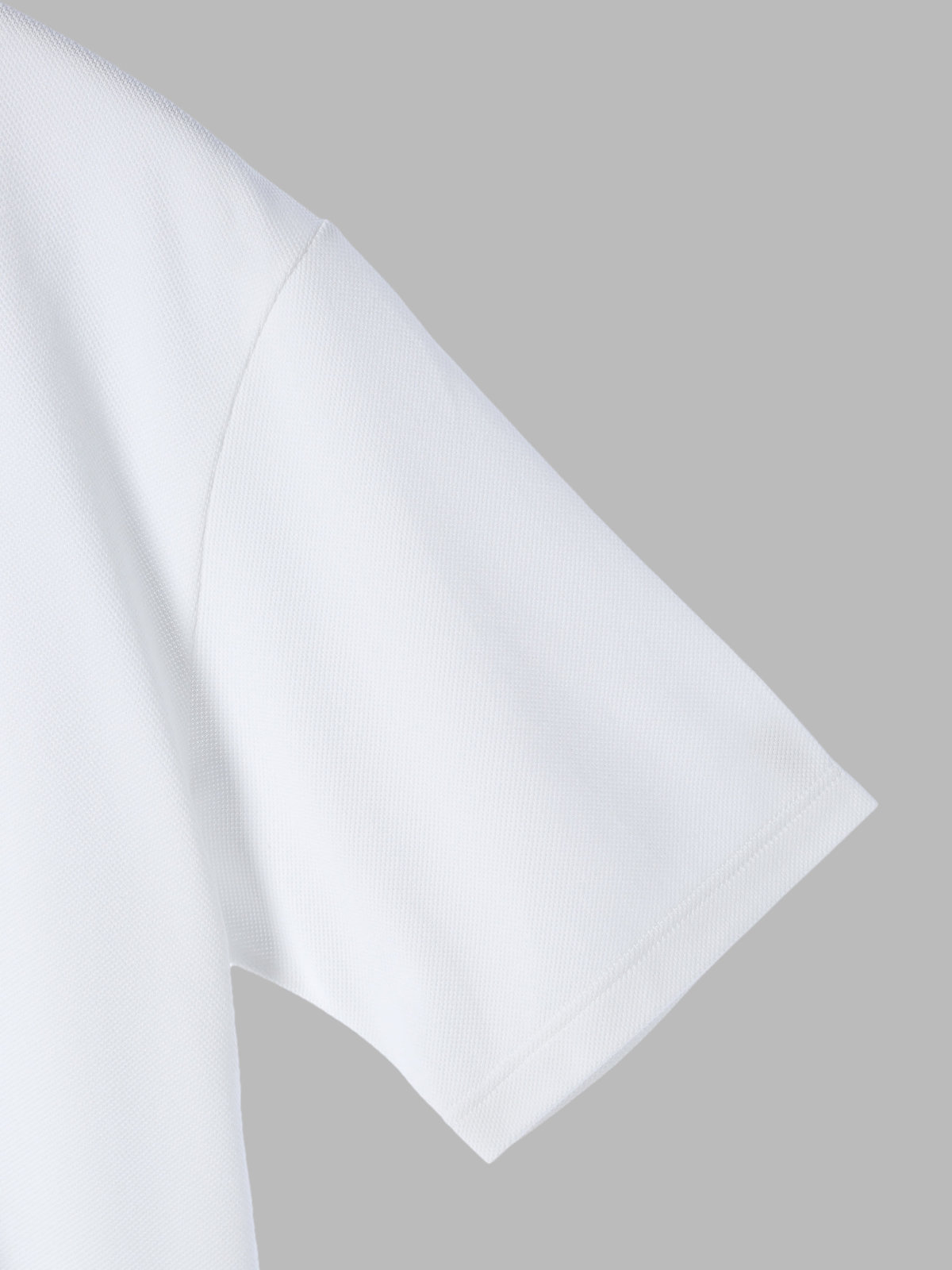 HOMME メンズ メンズ アイコニック 刺繍 コットン 半袖 ポロシャツ "Lezard" ホワイト