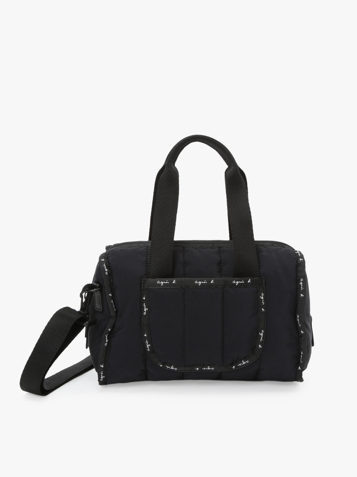 VOYAGE ウィメンズ バッグ＆ウォレット ナイロン 2way スモール ミニ ショルダー "Monaco" ABS11-02 ブラック
