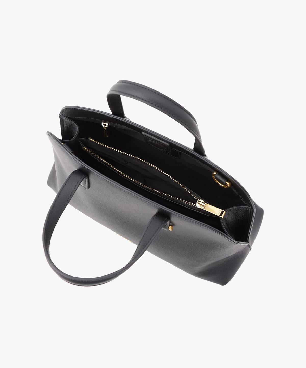 VOYAGE ウィメンズ バッグ＆ウォレット レザー 2way ミディアム トートバッグ "Chrisrelle" ABS01-05 ブラック