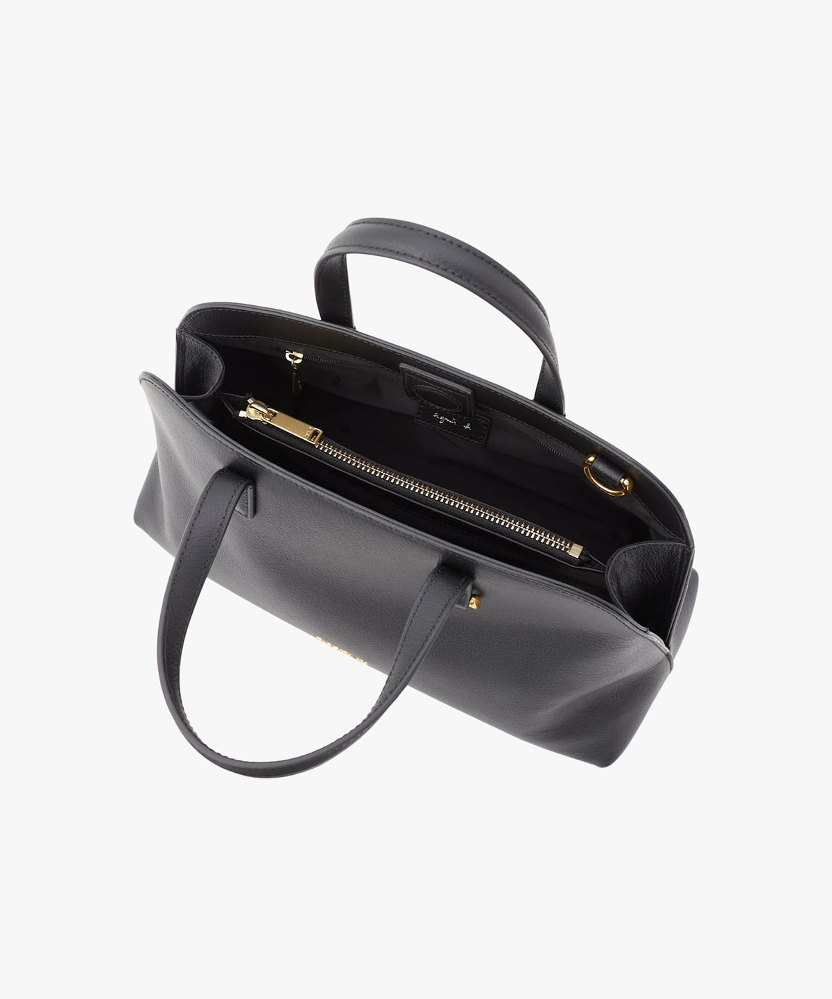 VOYAGE ウィメンズ バッグ＆ウォレット レザー 2way ミディアム トートバッグ "Chrisrelle" ABS01-05 ブラック