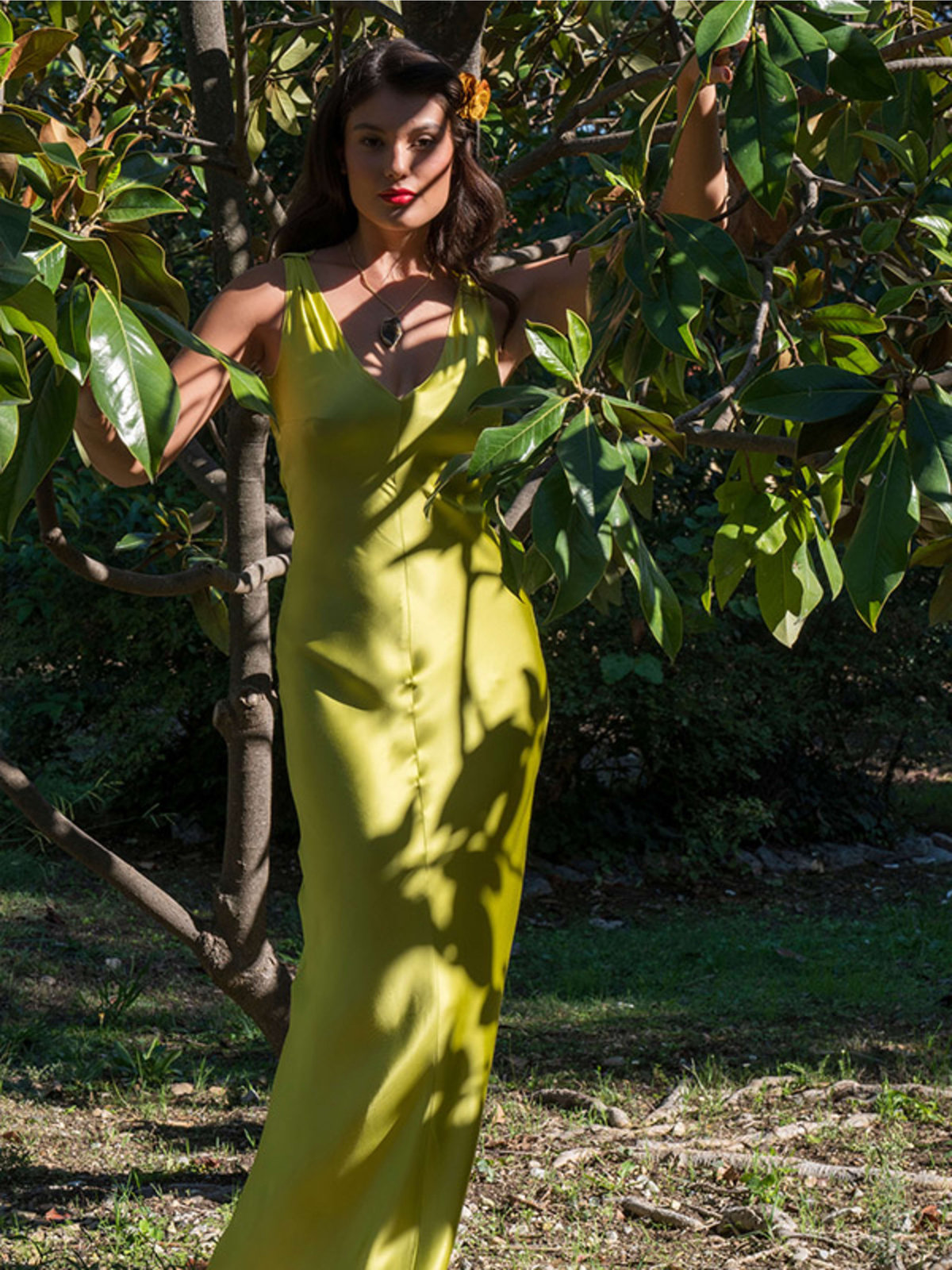 FEMME ウィメンズ 【Outlet】UT37 ROBE ワンピース グリーン