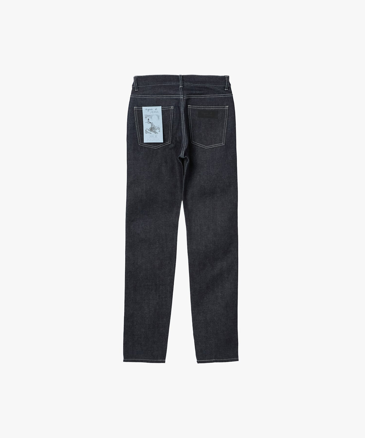 HOMME メンズ メンズ セルビッジデニムパンツ "#1 Slim" ネイビー