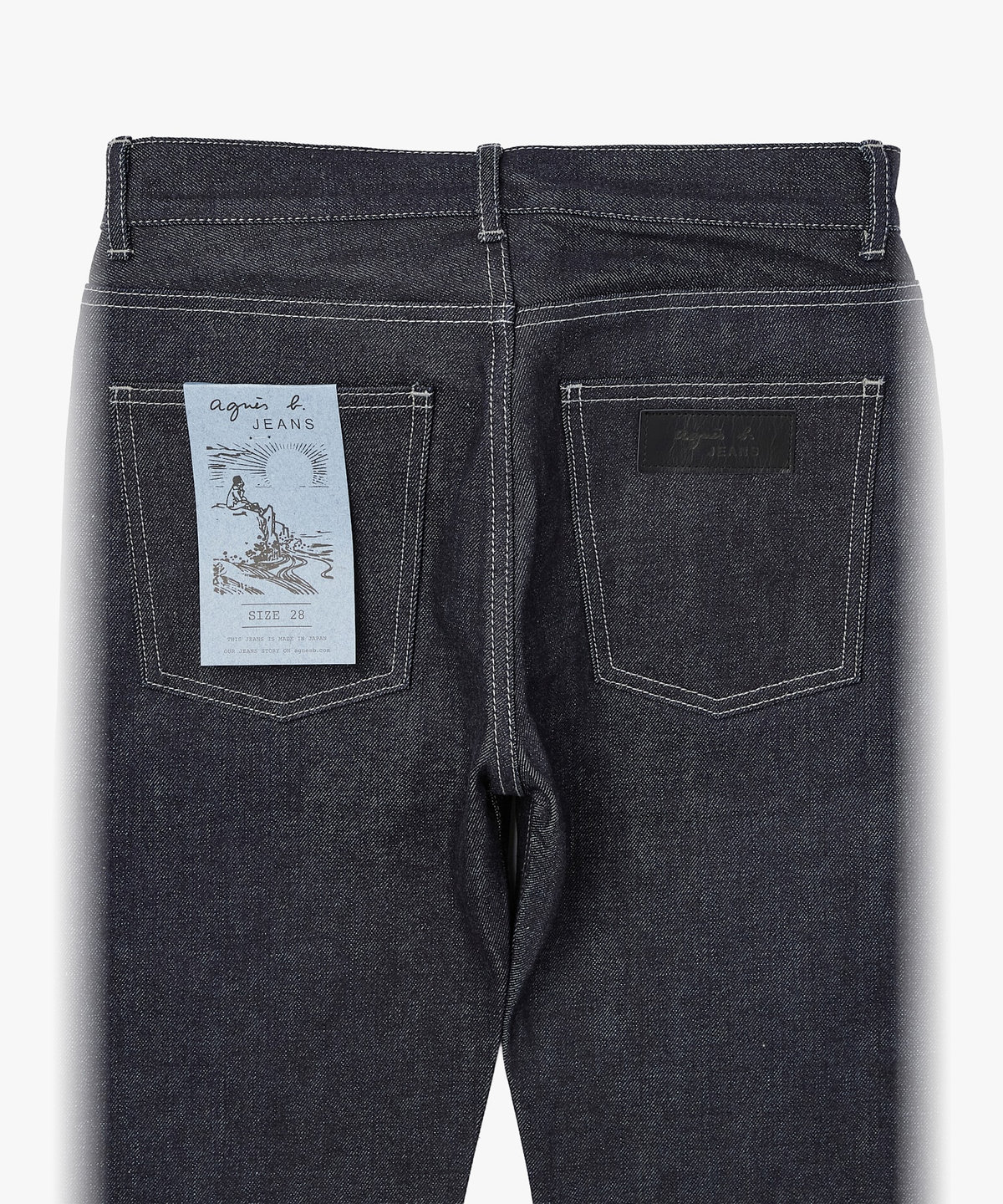 HOMME メンズ メンズ セルビッジデニムパンツ "#1 Slim" ネイビー