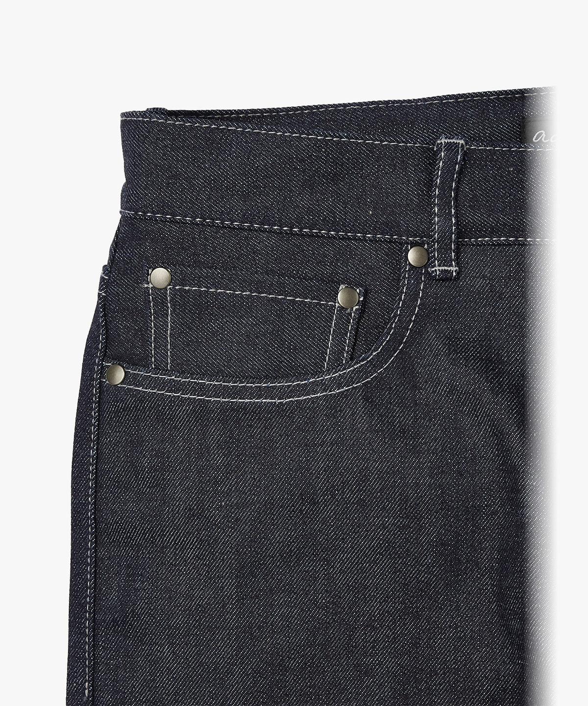 HOMME メンズ メンズ セルビッジデニムパンツ "#1 Slim" ネイビー