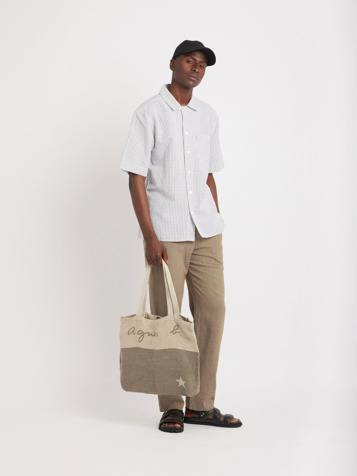 HOMME メンズ CAW0 CHEMISE シャツ ブラック