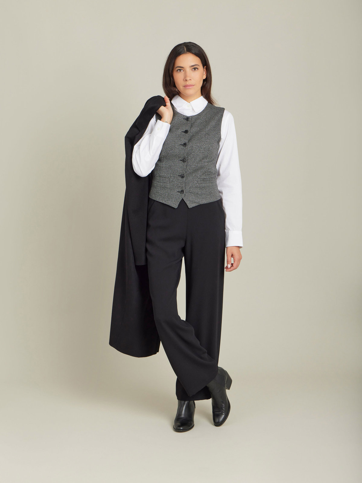 FEMME ウィメンズ 【Outlet】JJB9 GILET ジレ ブラック