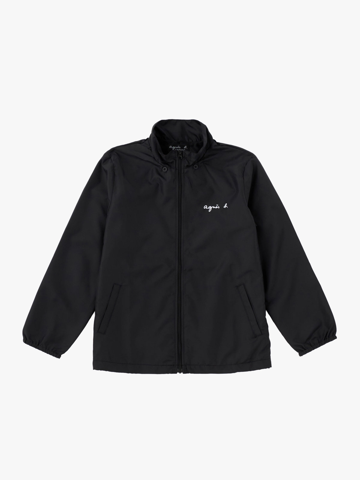 ENFANT ユニセックス キッズ ポケッタブルレインブルゾン ブラック