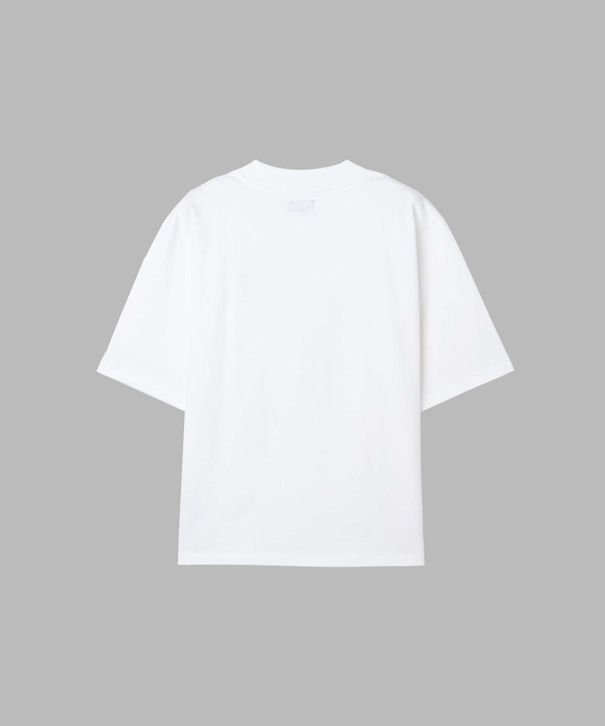 HOMME メンズ メンズ ロゴ 刺繍 コットン 半袖 Tシャツ "Horace" ホワイト