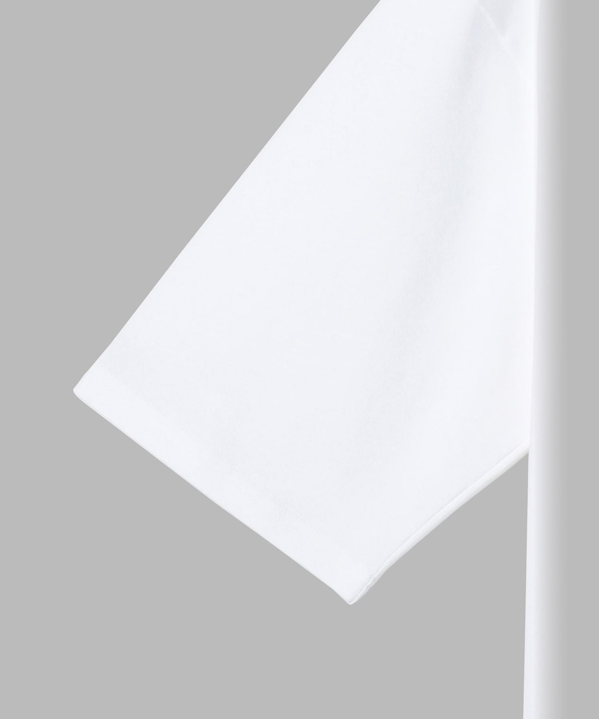 HOMME メンズ メンズ ロゴ 刺繍 コットン 半袖 Tシャツ "Horace" ホワイト