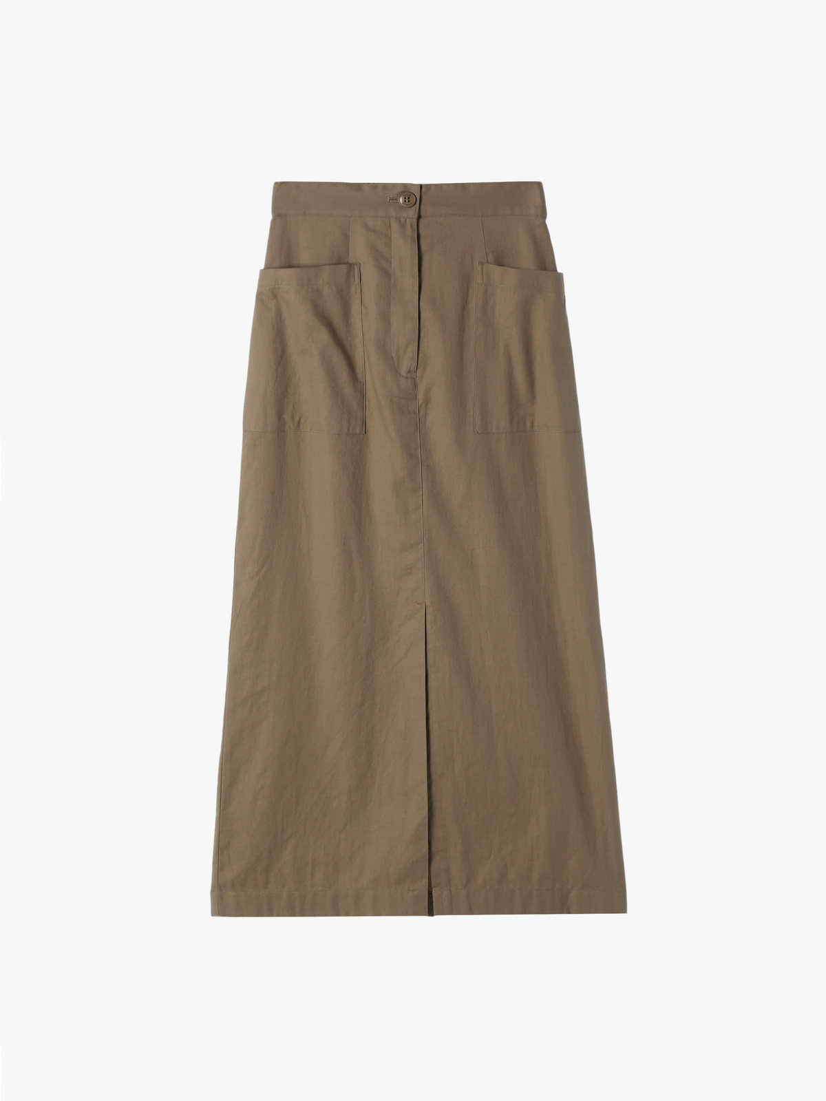 To b. by agnès b. 【Outlet】コットン ロング スカート ベージュ