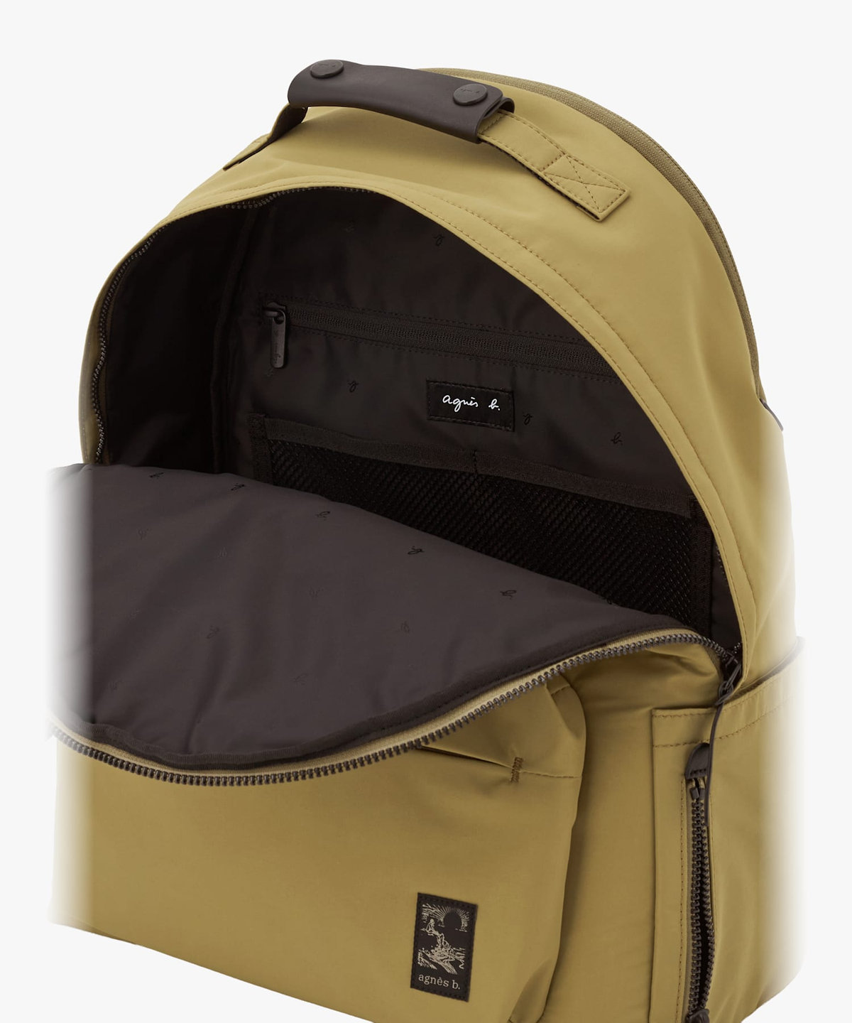 VOYAGE メンズ バッグ＆ウォレット ナイロン ミディアム バックパック "Trip" ZAH01-02 ブラウン系その他