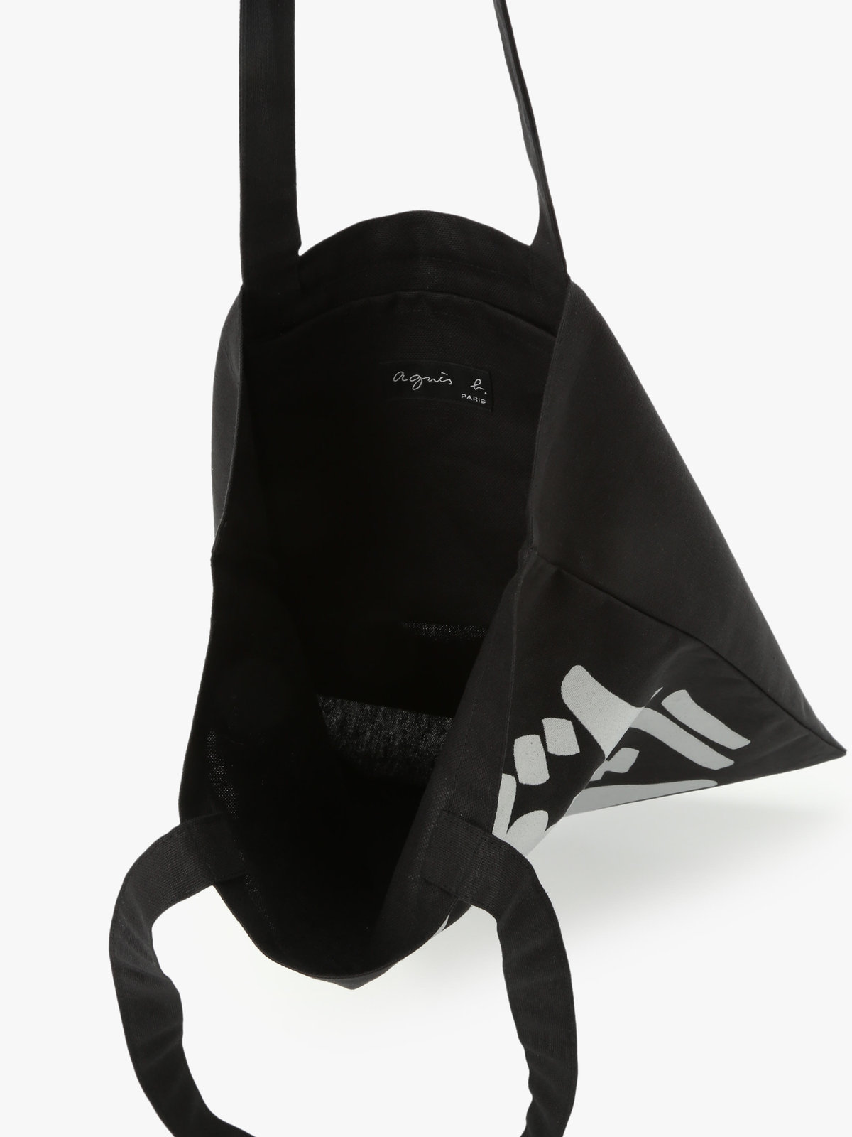 FEMME ウィメンズ コットン アーティスト トートバッグ "JonOne" ブラック