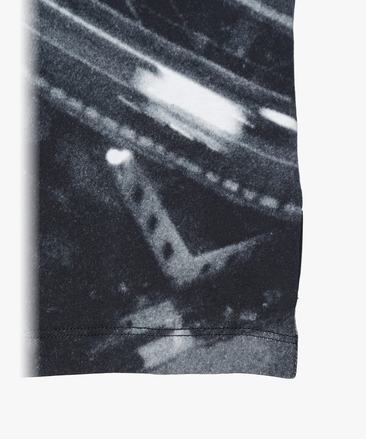 ENFANT ユニセックス キッズ フォトプリント コットン 5分袖 Tシャツ マルチ