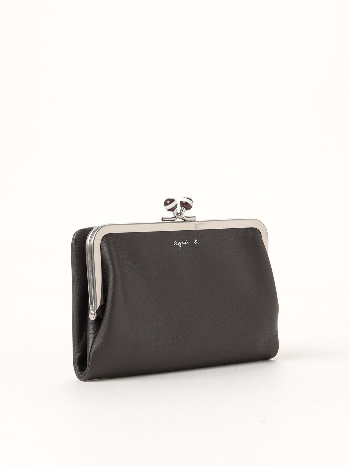 VOYAGE ウィメンズ バッグ＆ウォレット レザー がま口 ウォレット "Irene" PAW07-03 ブラウン系その他