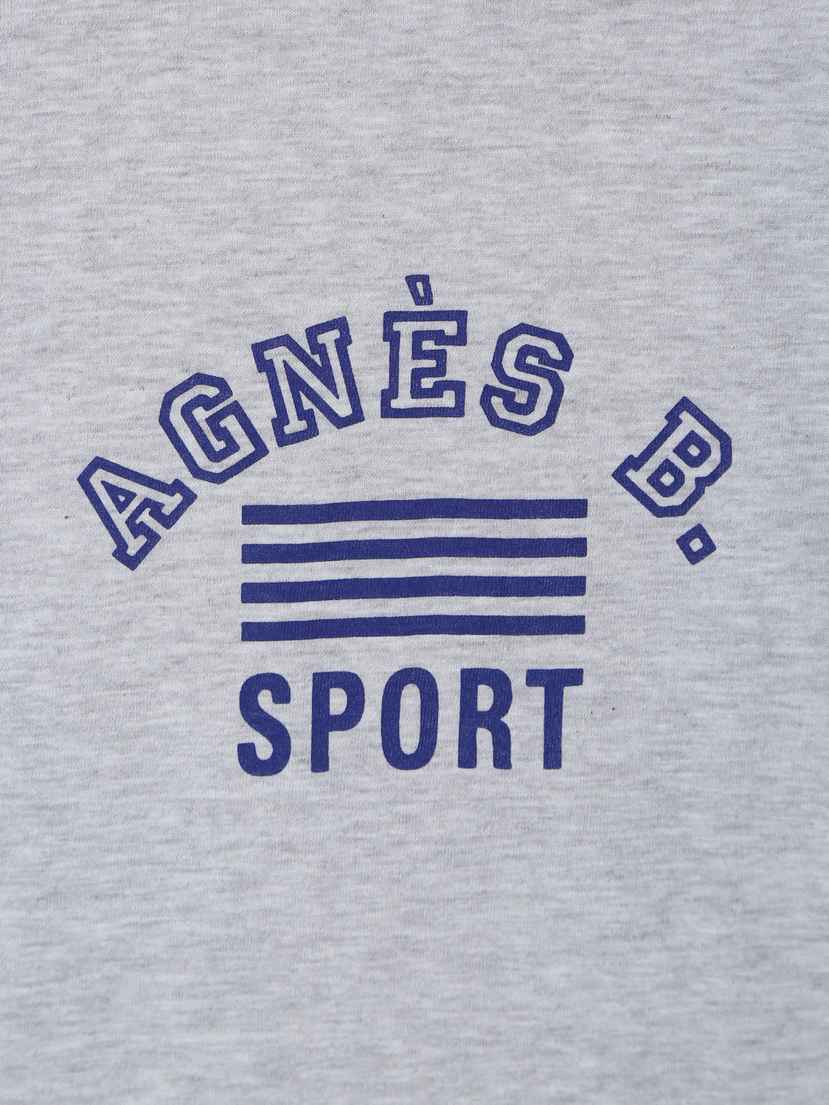 ENFANT ユニセックス キッズ ロゴ プリント コットン 半袖 Tシャツ グレー