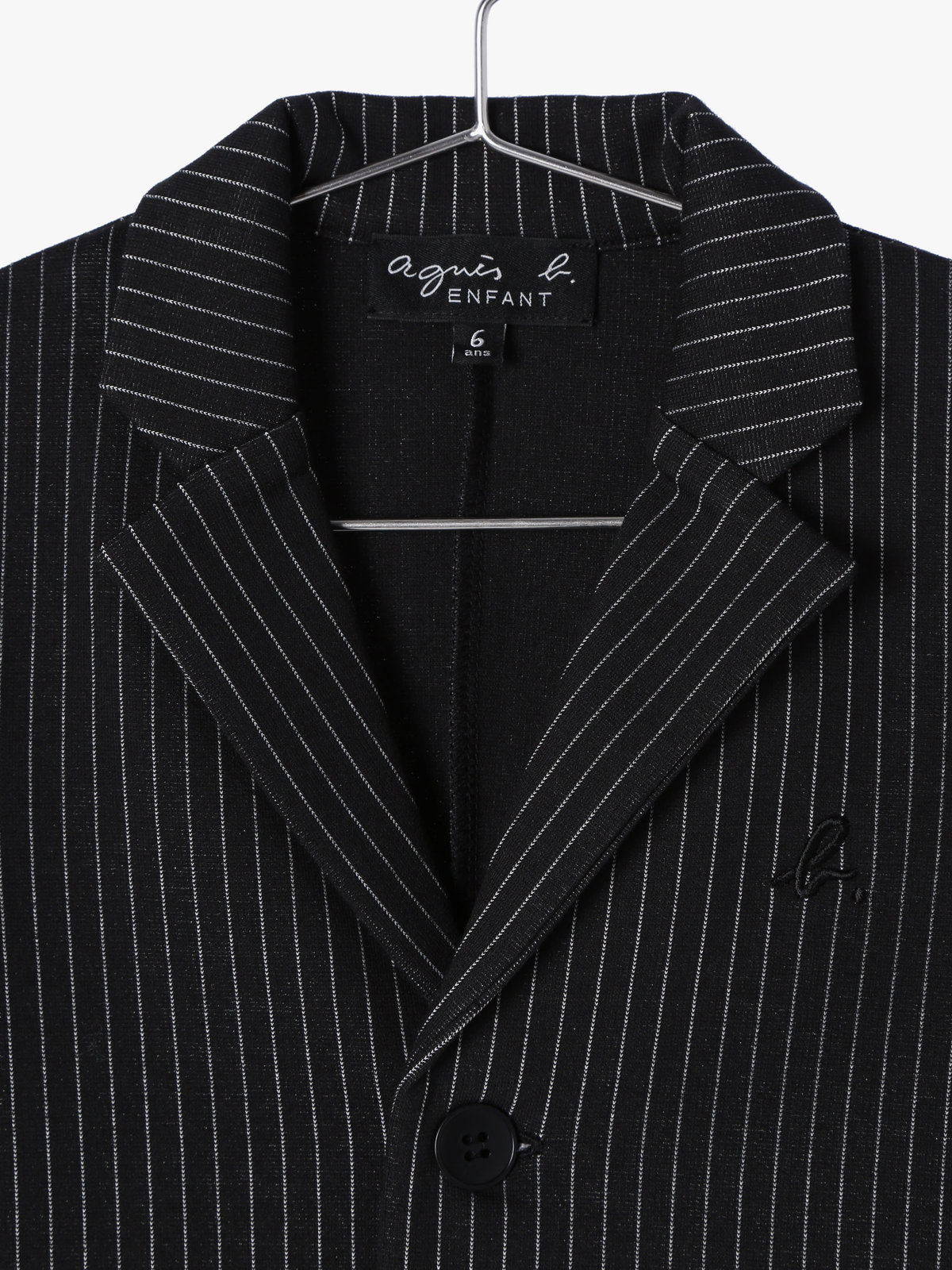 ENFANT ボーイズ 【セットアップ対応商品】JIU8 E VESTE キッズ ジャケット ブラック