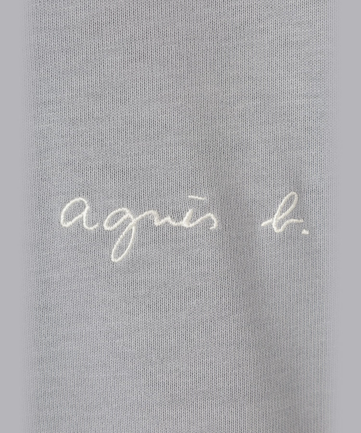 HOMME メンズ メンズ ロゴ 刺繍 コットン 半袖 Tシャツ "Horace" グレー系その他